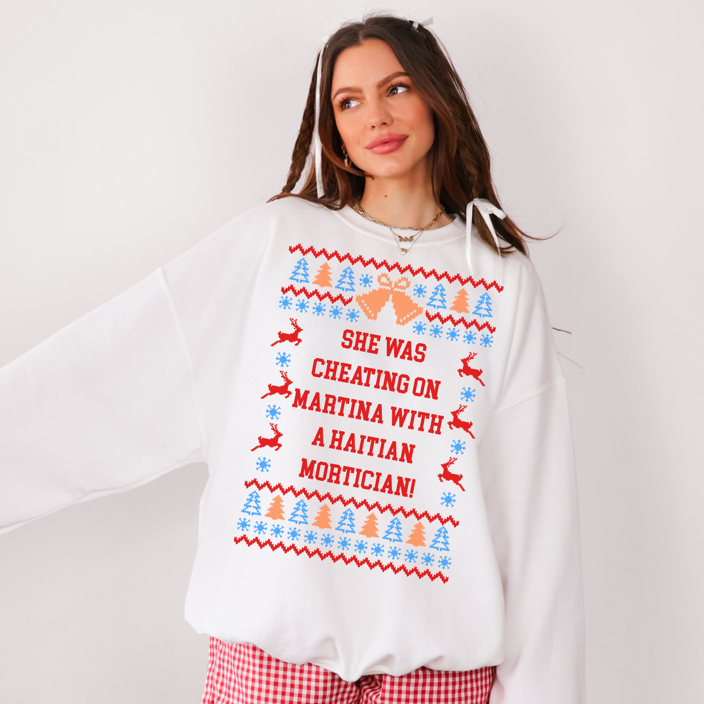 A Haitian Mortician Ugly Christmas Sweater