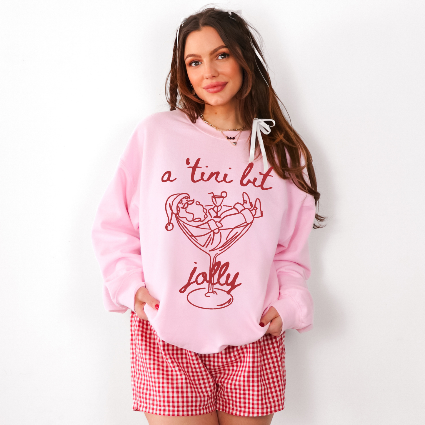 A 'Tini Bit Jolly Sweatshirt
