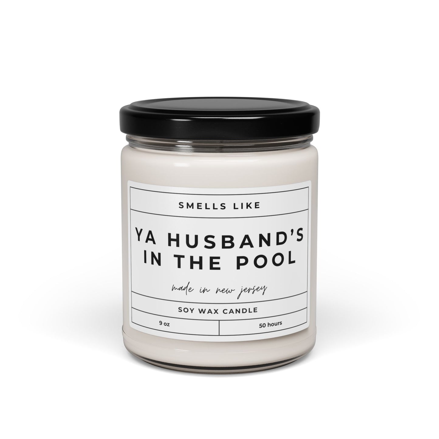 RHONJ Ya Husbands In The Pool Candle