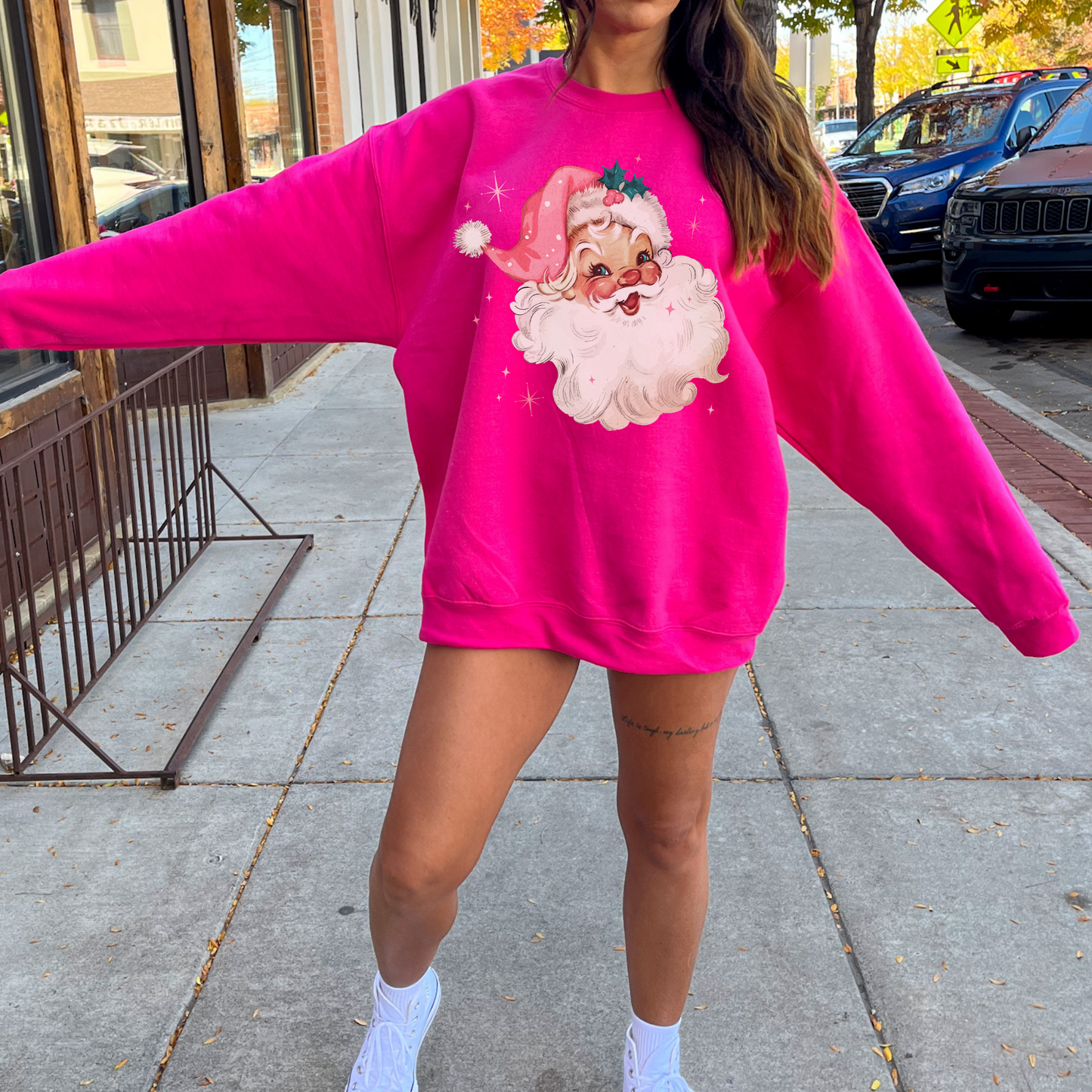 Vintage Santa Crewneck