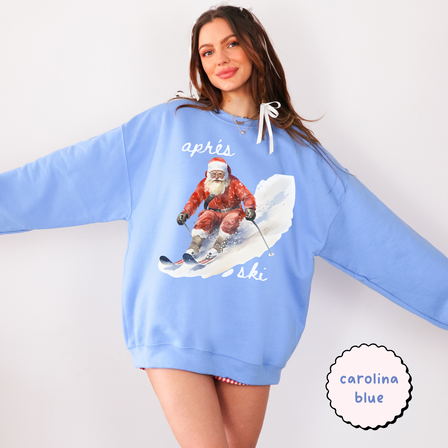 Apres Ski Santa Sweatshirt
