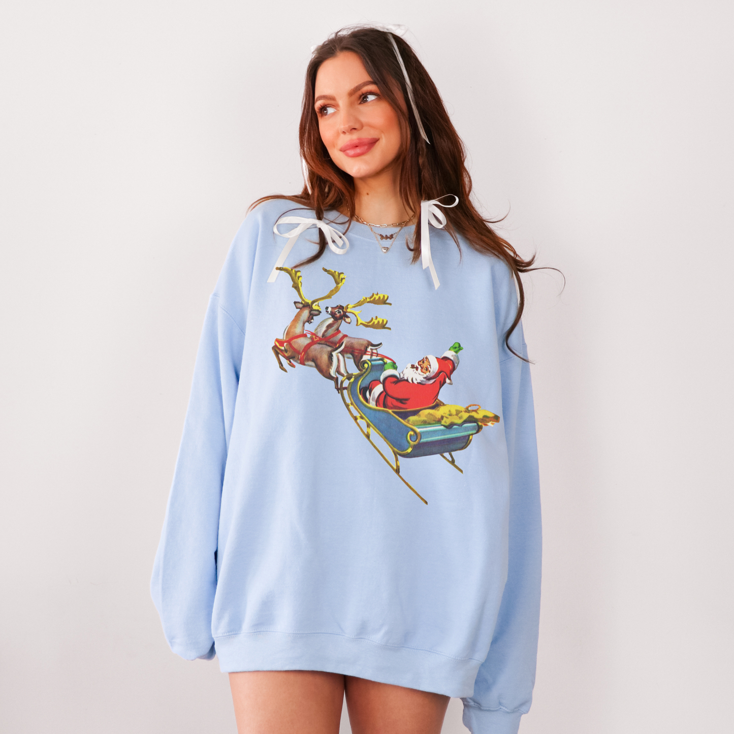 Vintage Santa's Sleigh Sweatshirt