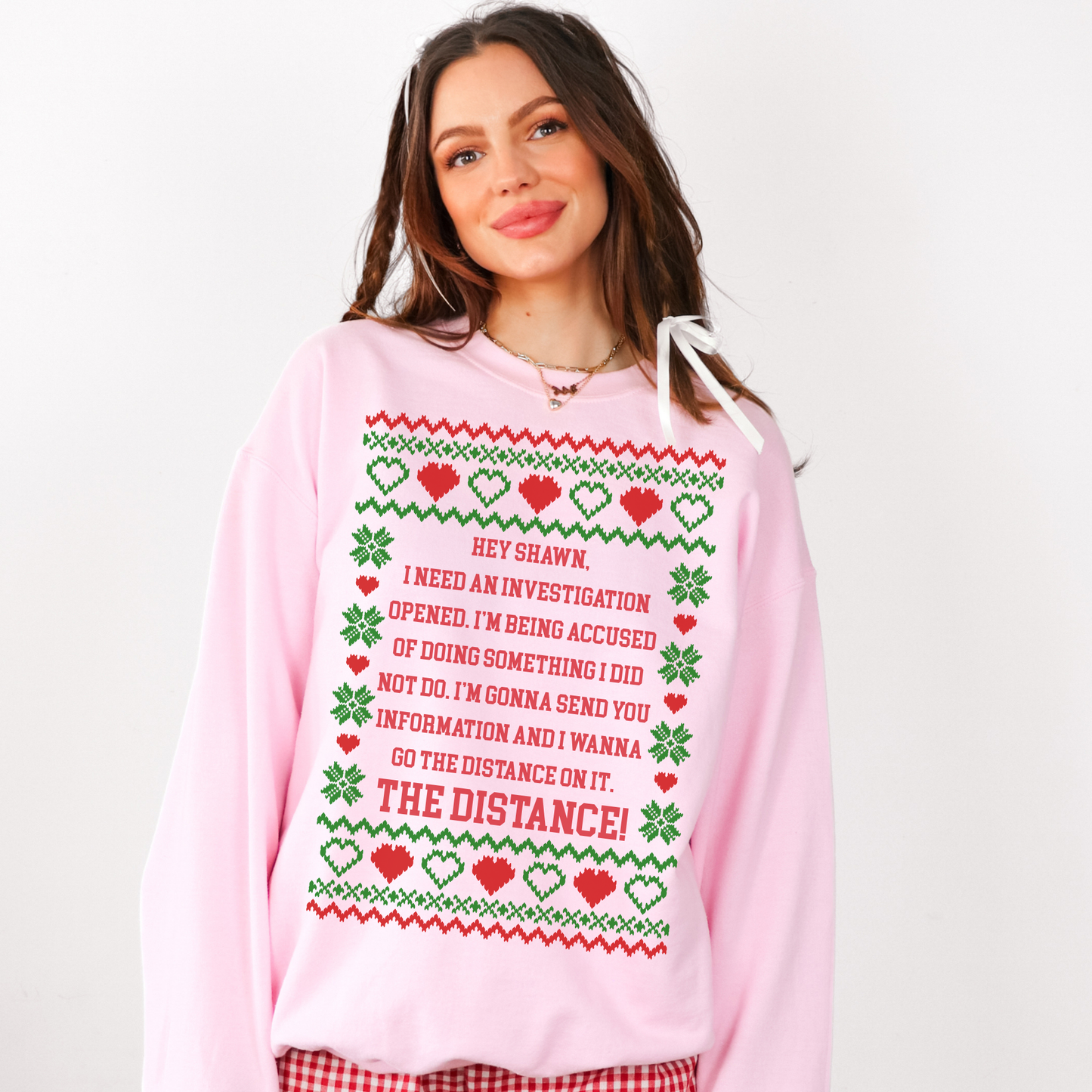 The Distance Ugly Christmas Sweater