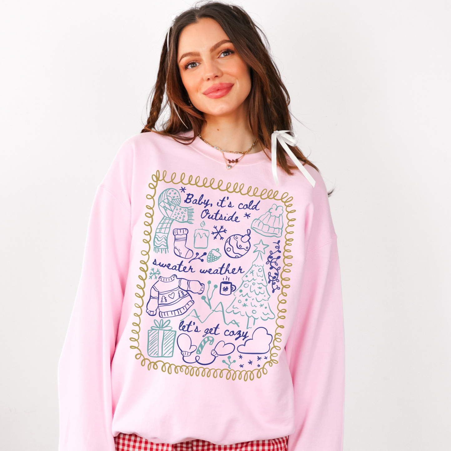 Coquette Sweater Weather Sweatshirt