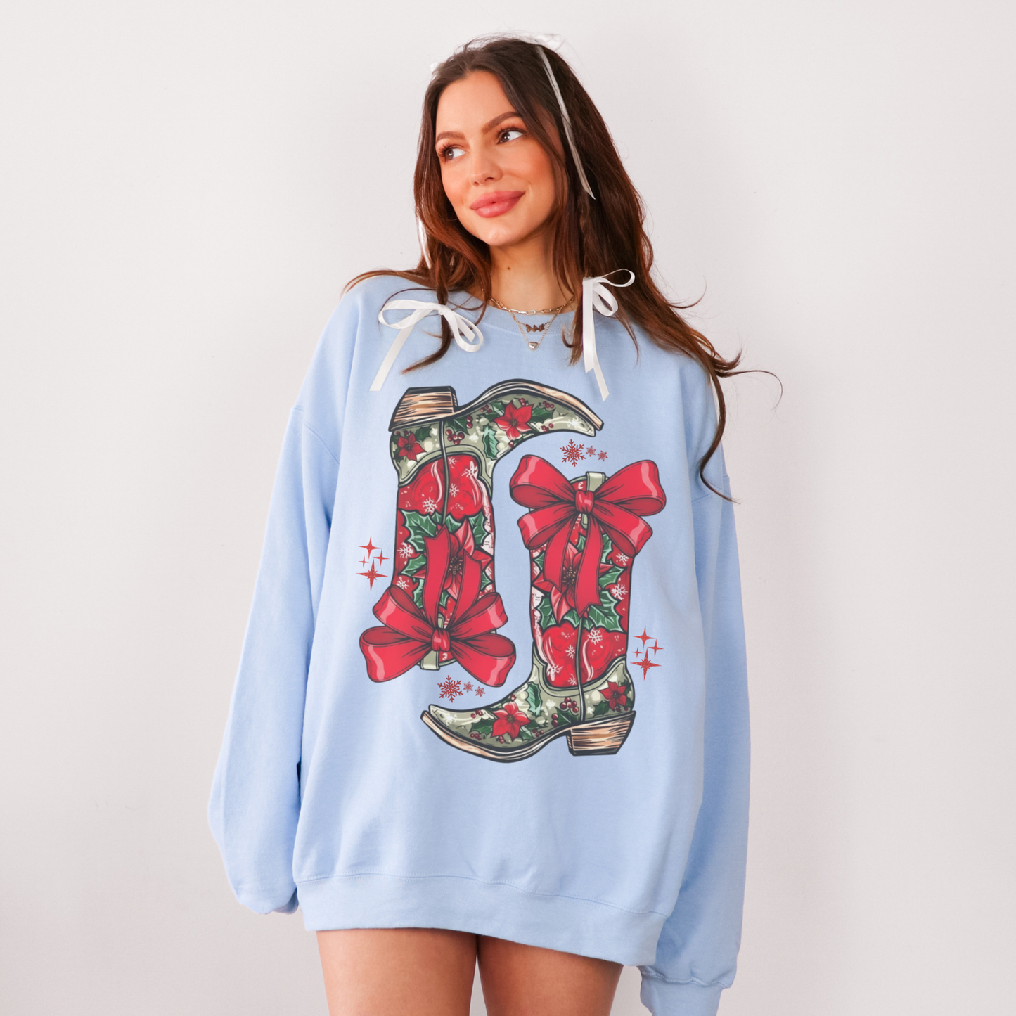 Cowgirl Christmas Sweatshirt