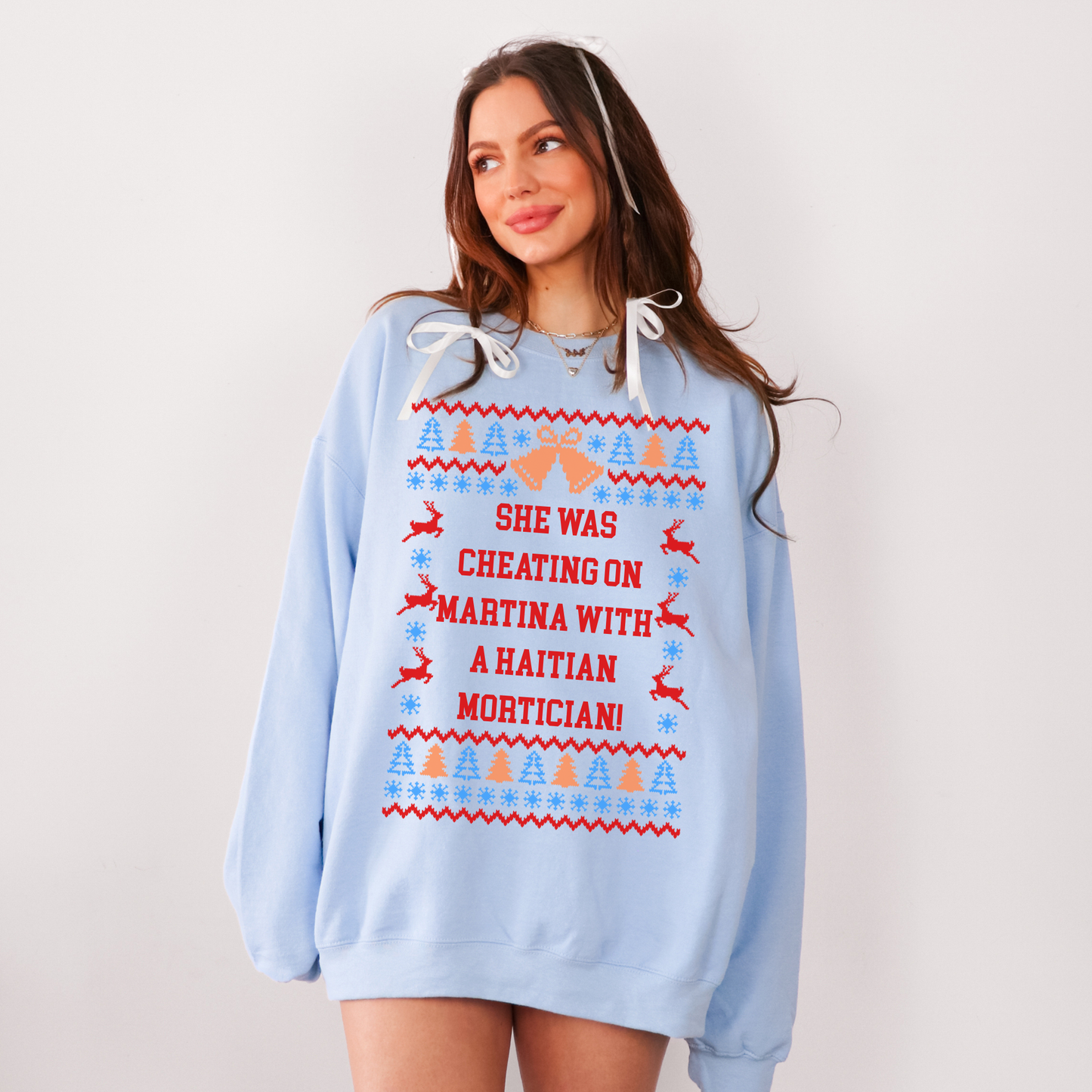 A Haitian Mortician Ugly Christmas Sweater