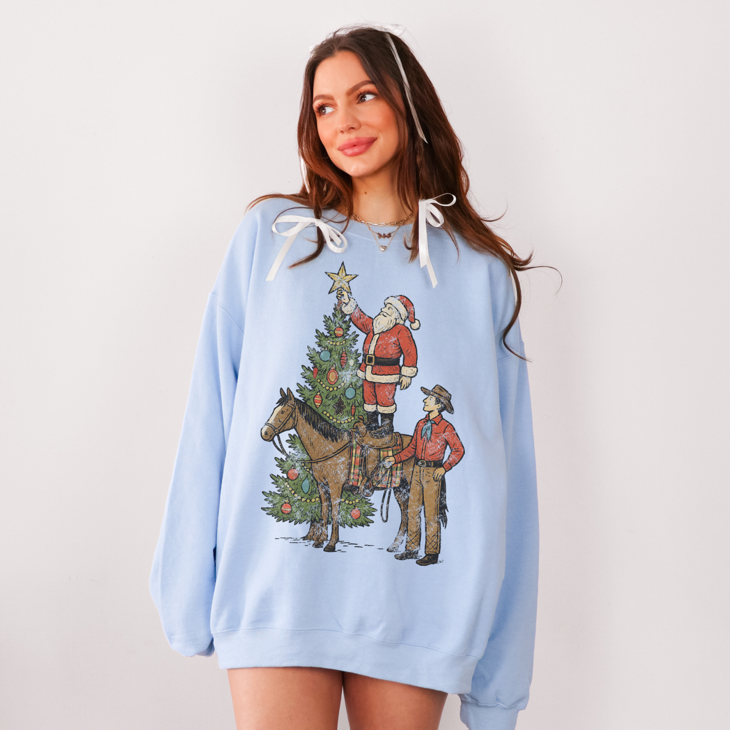 Cowboy Christmas Sweatshirt