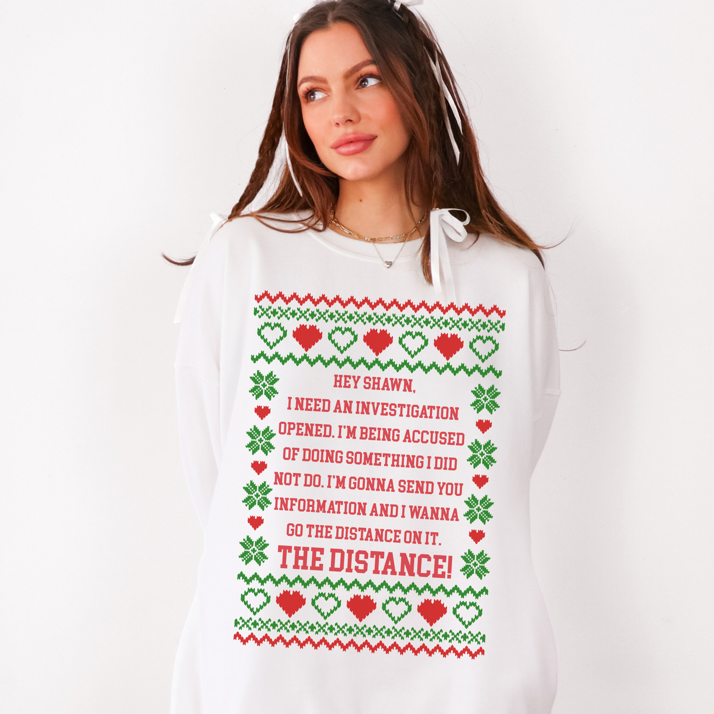 The Distance Ugly Christmas Sweater