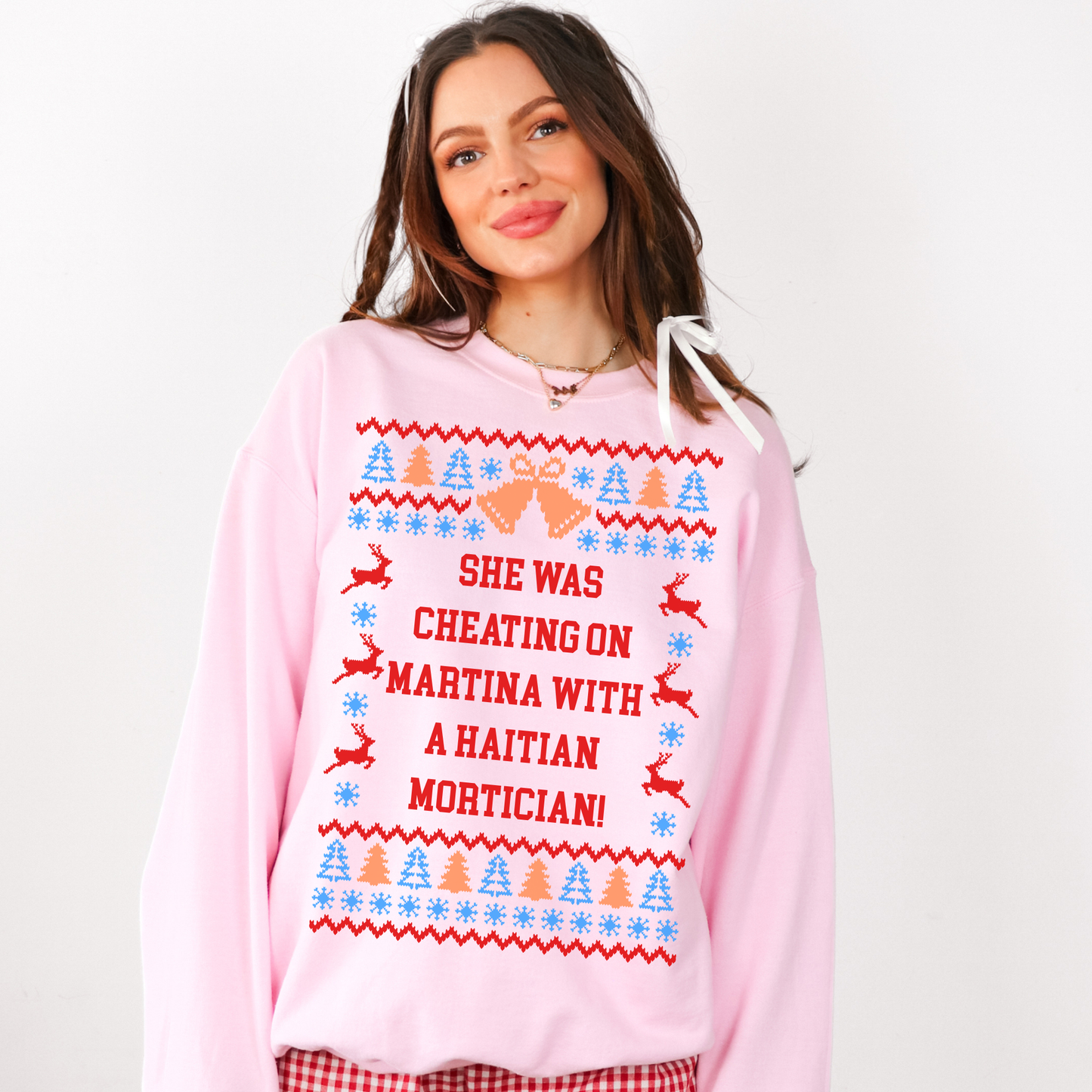 A Haitian Mortician Ugly Christmas Sweater