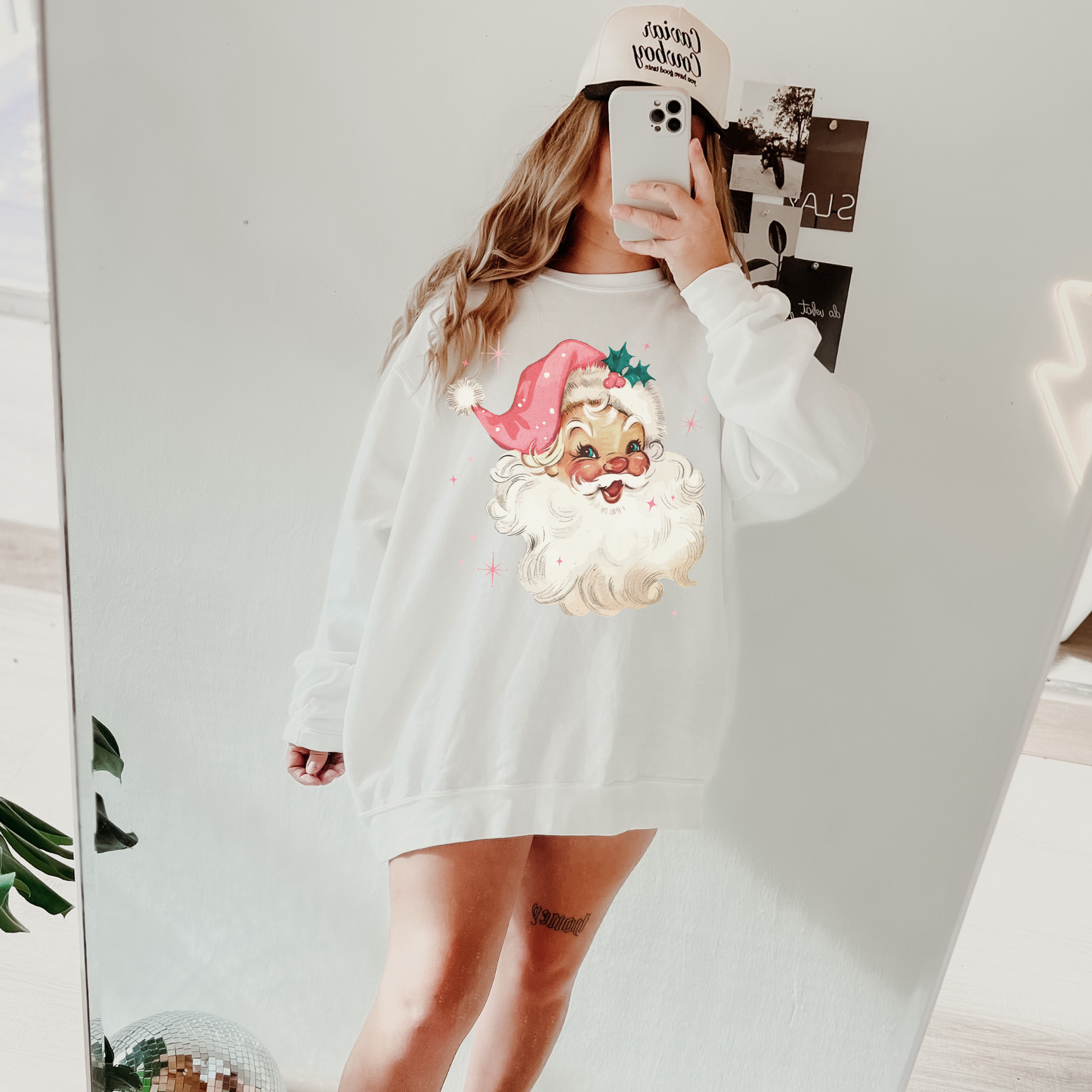 Vintage Santa Crewneck