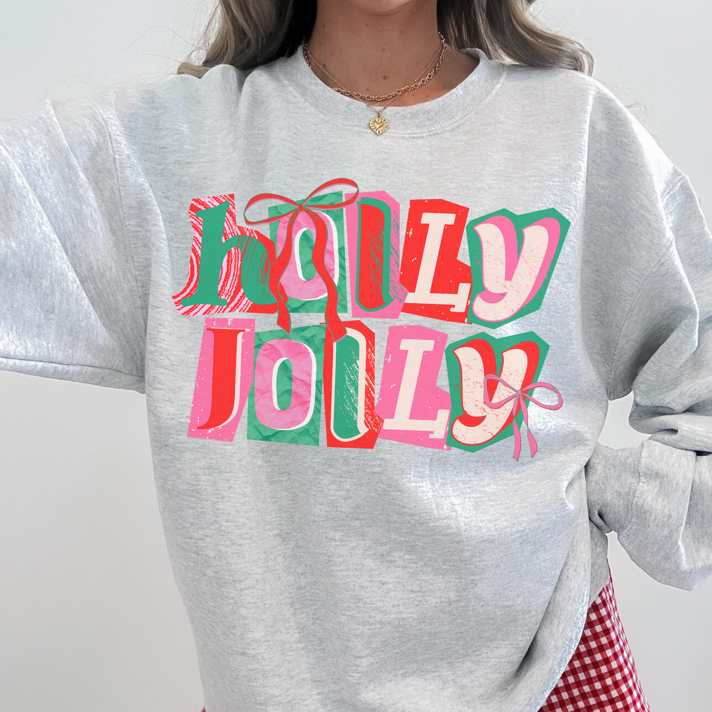 Coquette Holly Jolly Sweatshirt