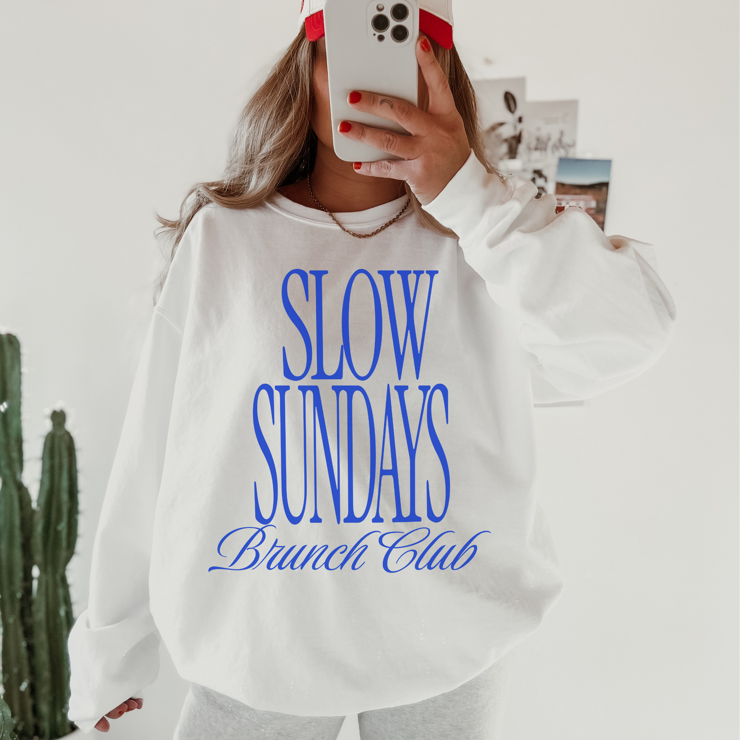 Slow Sundays Brunch Club Sweatshirt