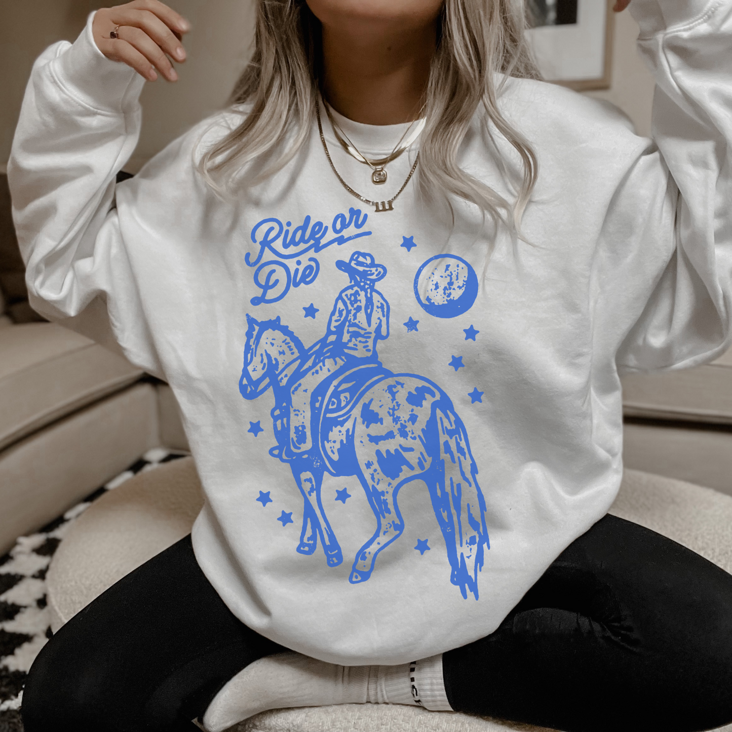 Retro Cowboy Sweatshirt