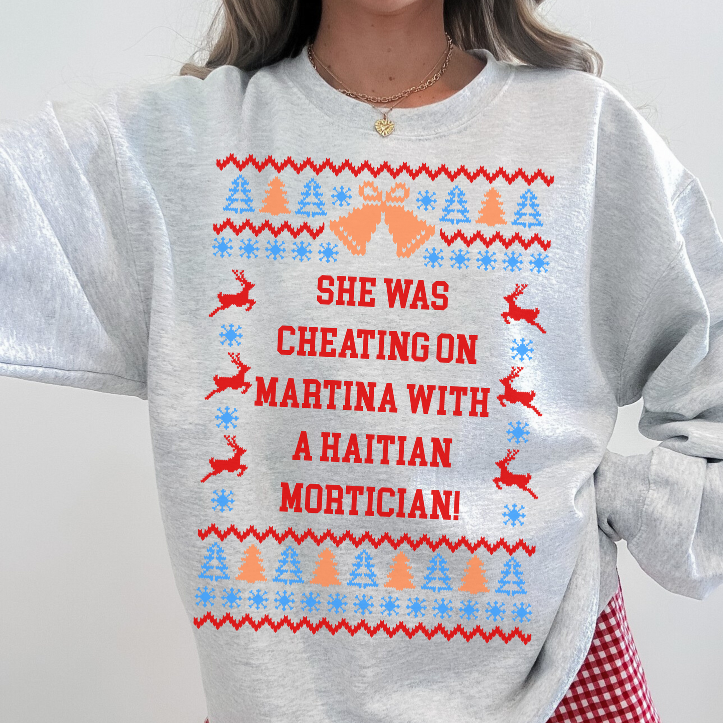 A Haitian Mortician Ugly Christmas Sweater