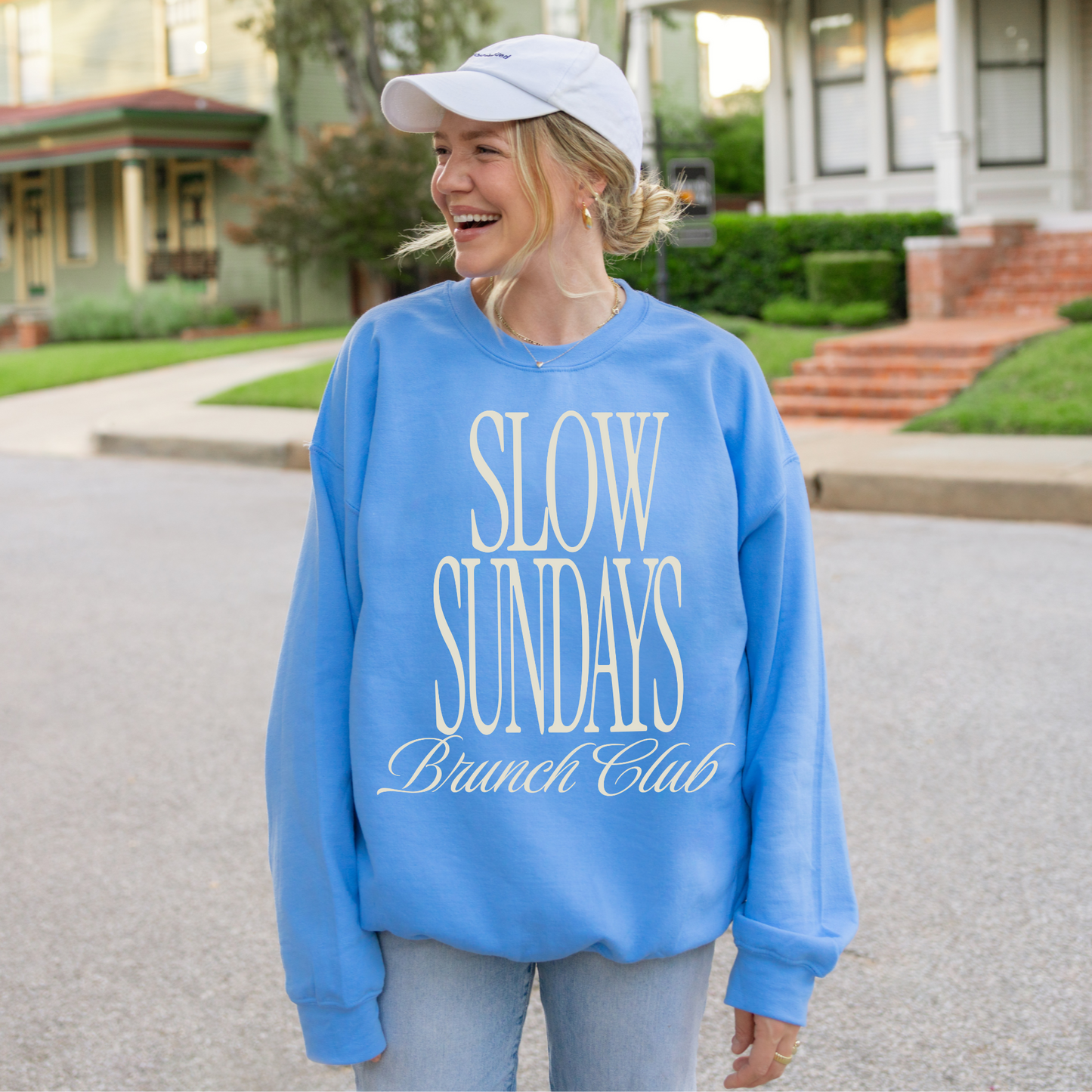 Slow Sundays Brunch Club Sweatshirt