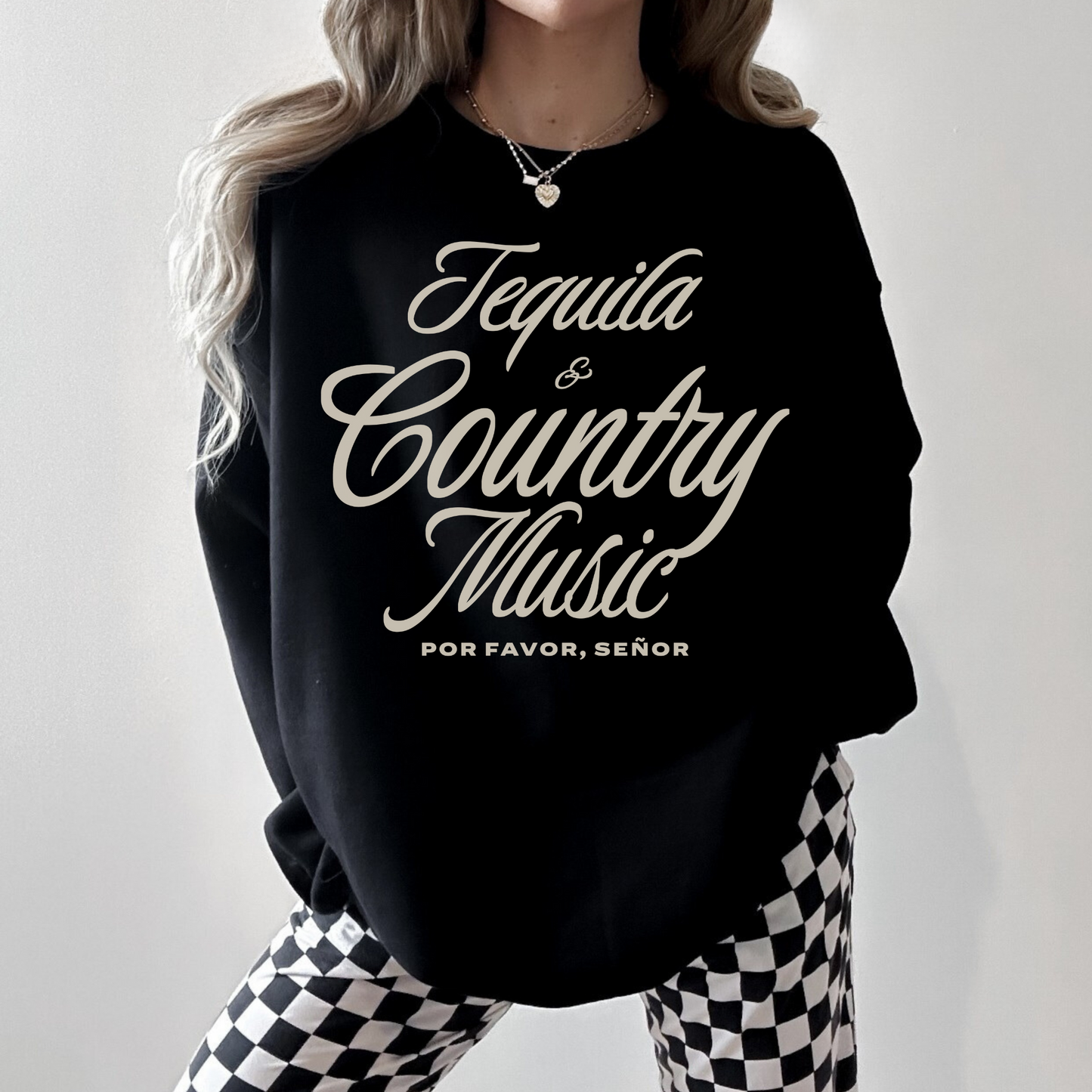 Tequila and Country Music Sweatshirt