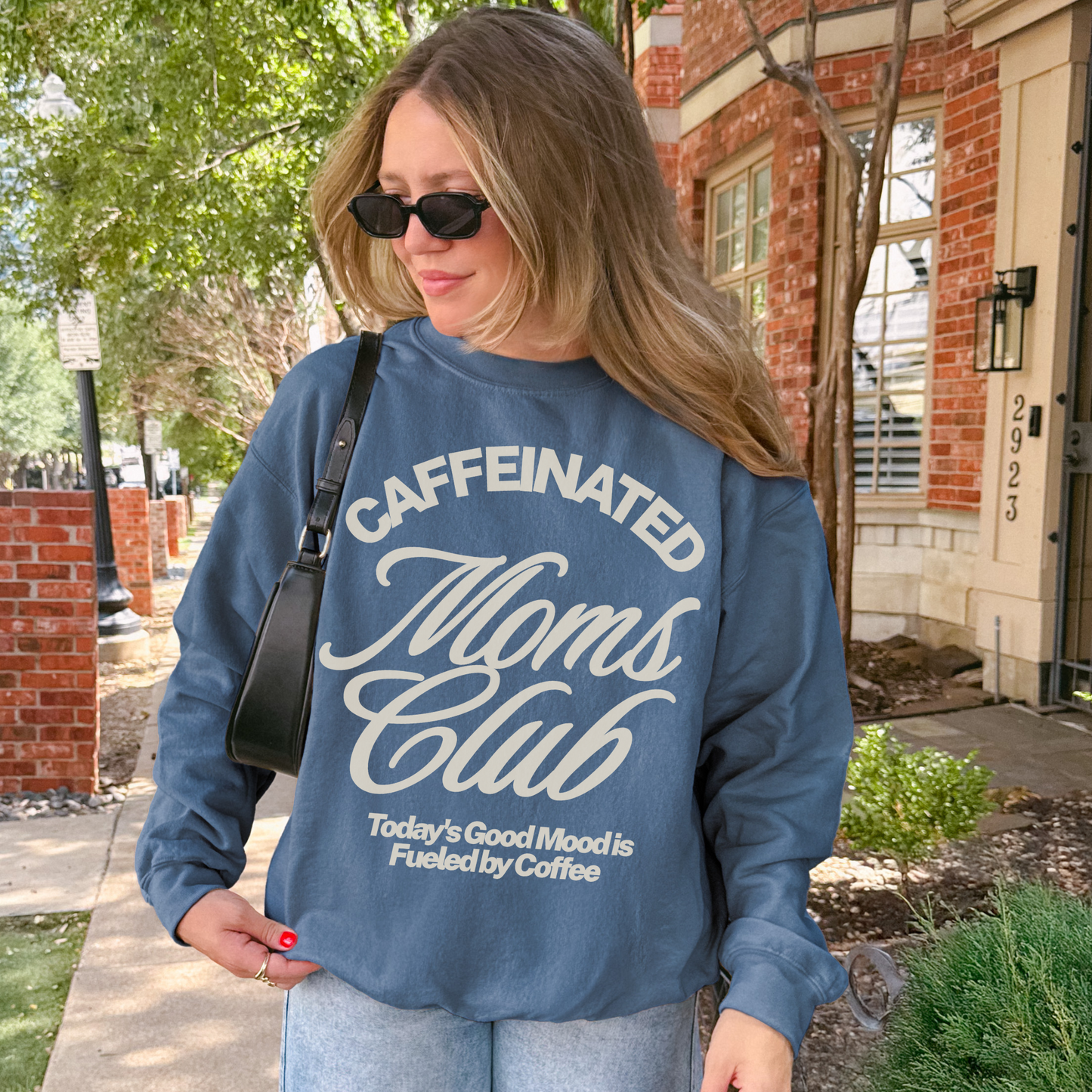 Caffeinated Moms Club Sweatshirt