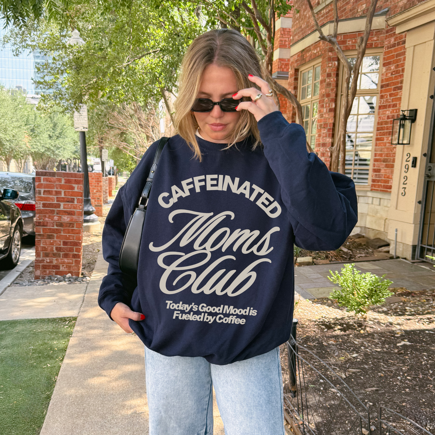 Caffeinated Moms Club Sweatshirt