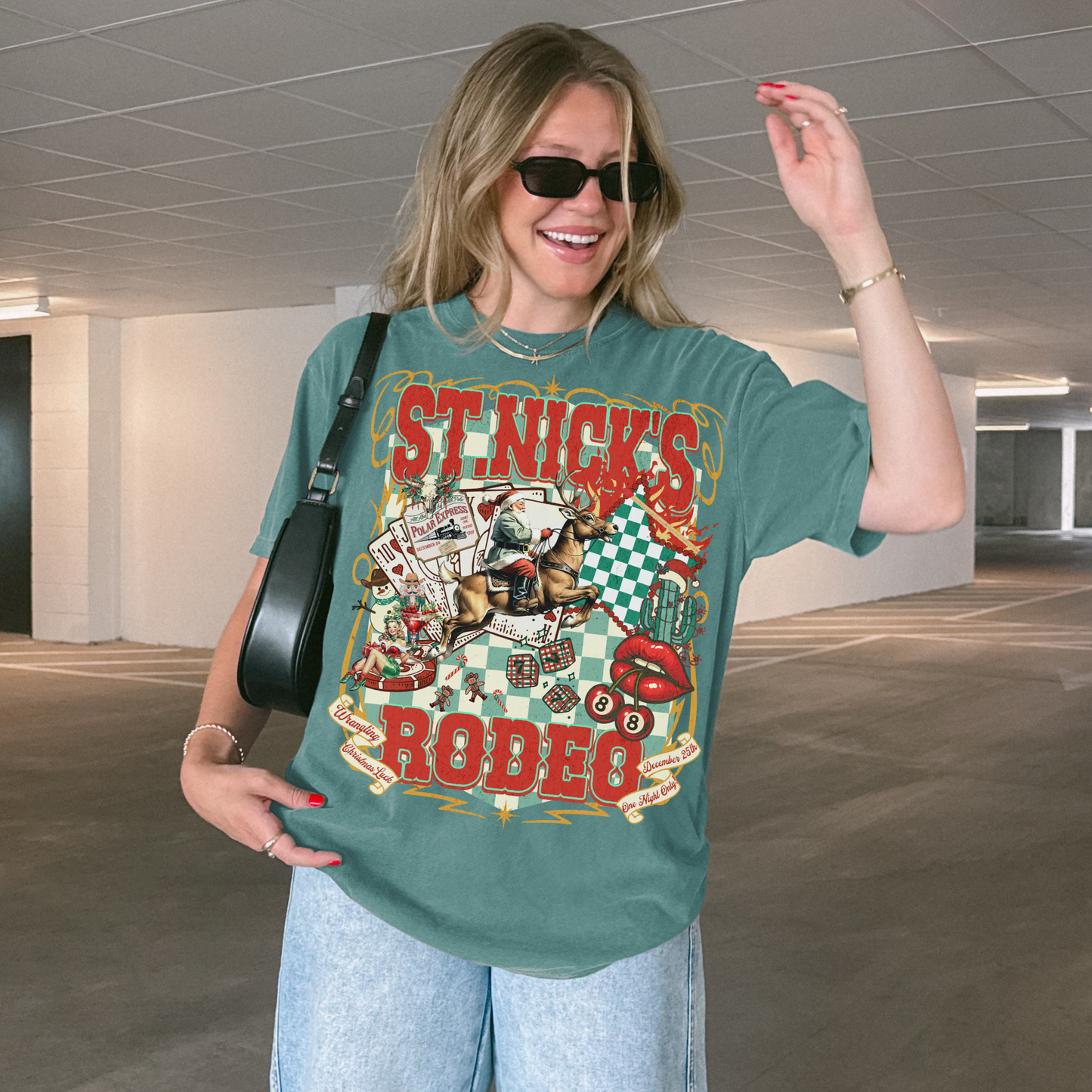 Retro St Nicks Rodeo Shirt