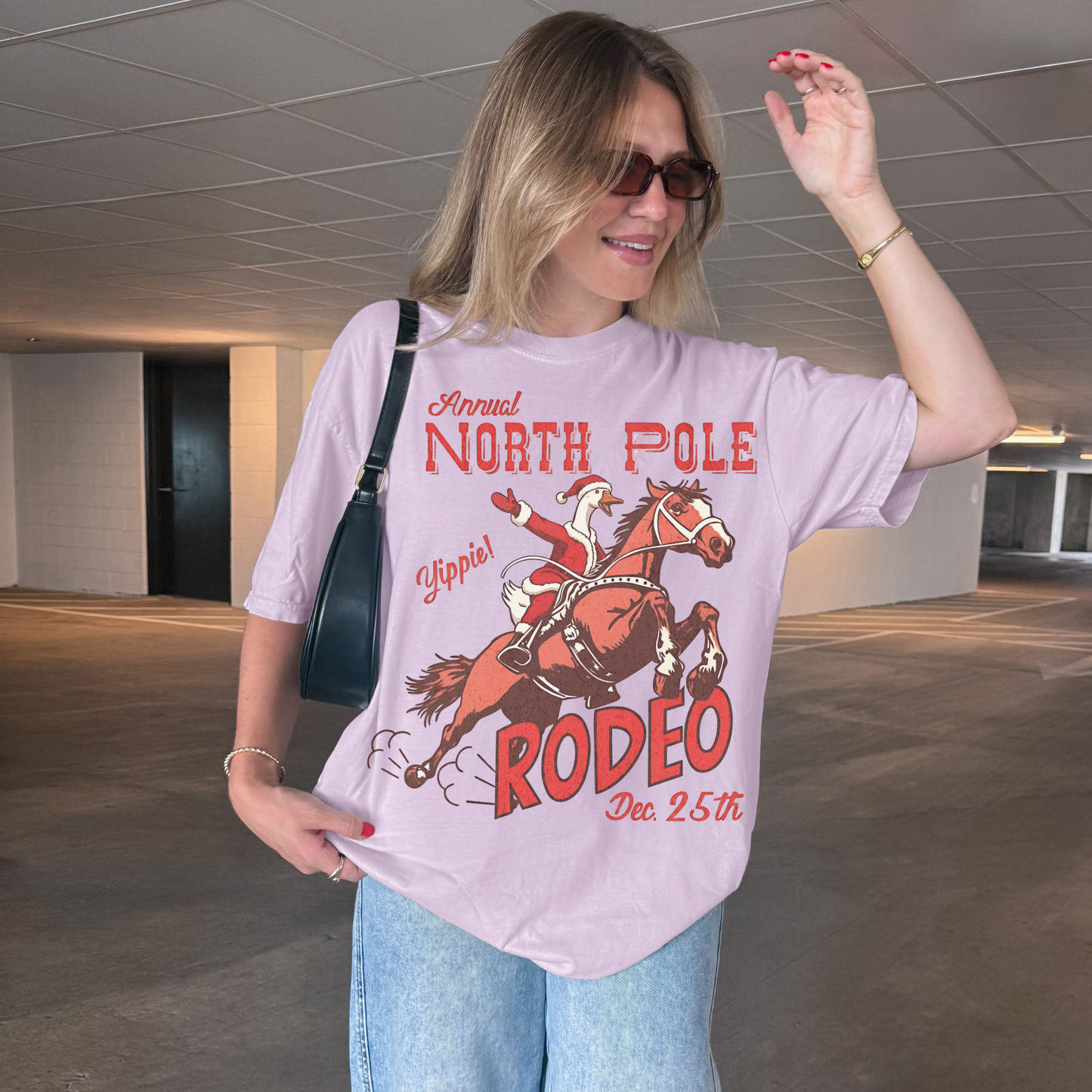 Silly Goose North Pole Rodeo Shirt