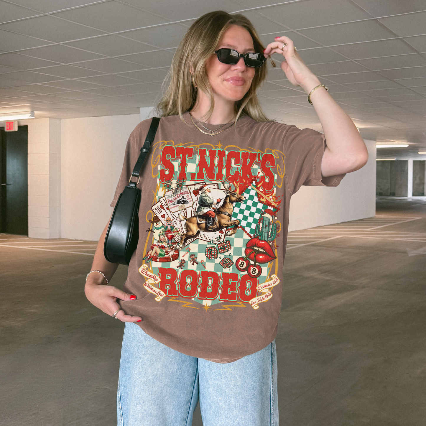 Retro St Nicks Rodeo Shirt