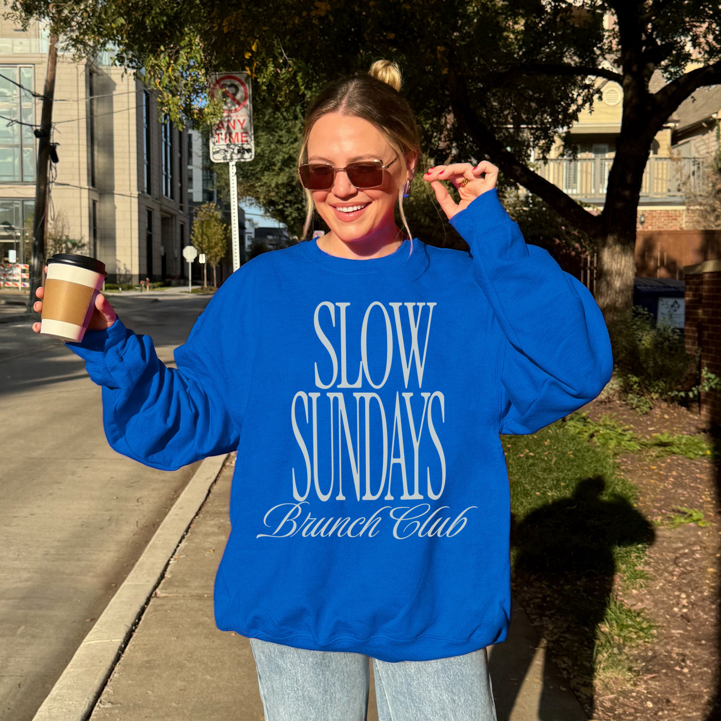 Slow Sundays Brunch Club Sweatshirt