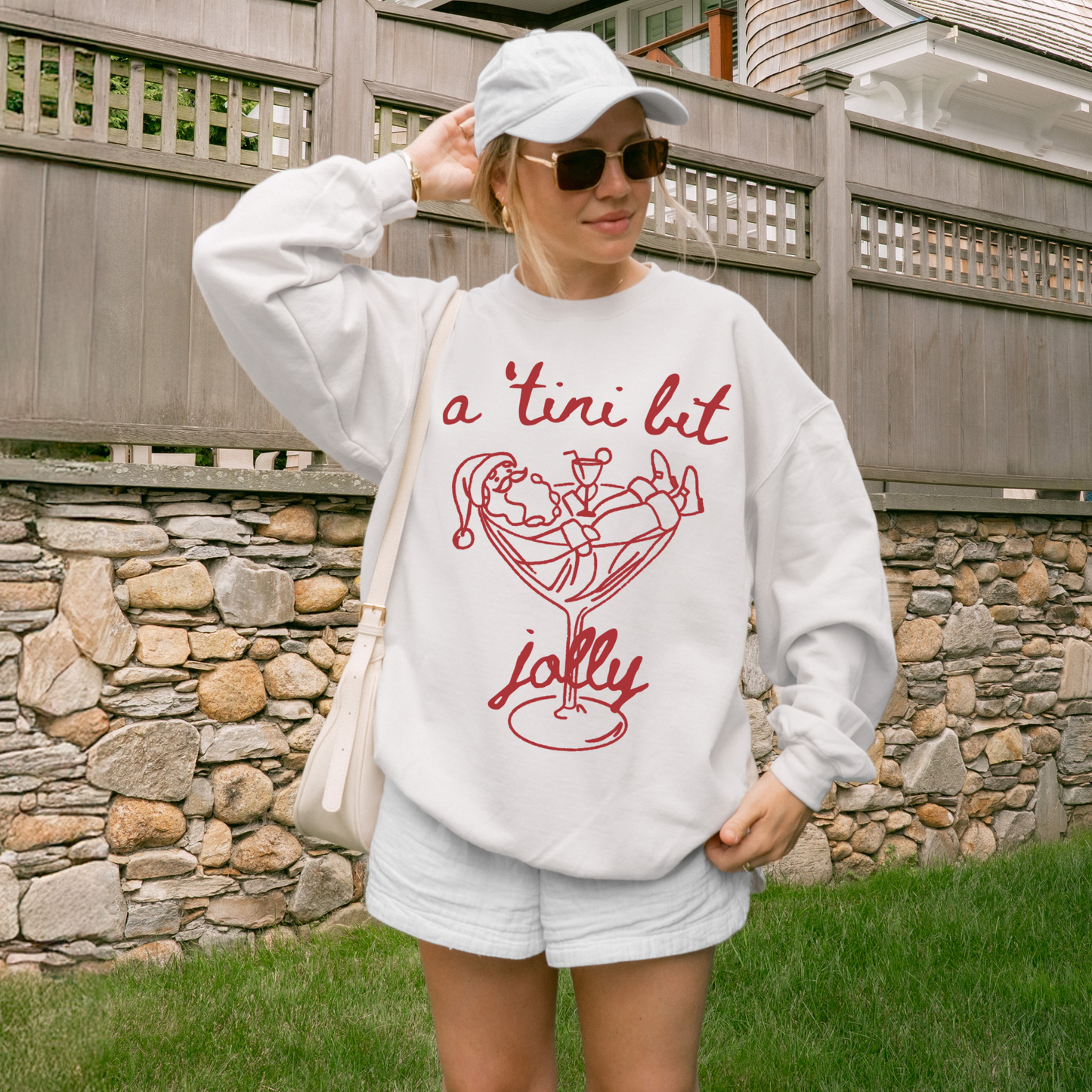 A 'Tini Bit Jolly Sweatshirt