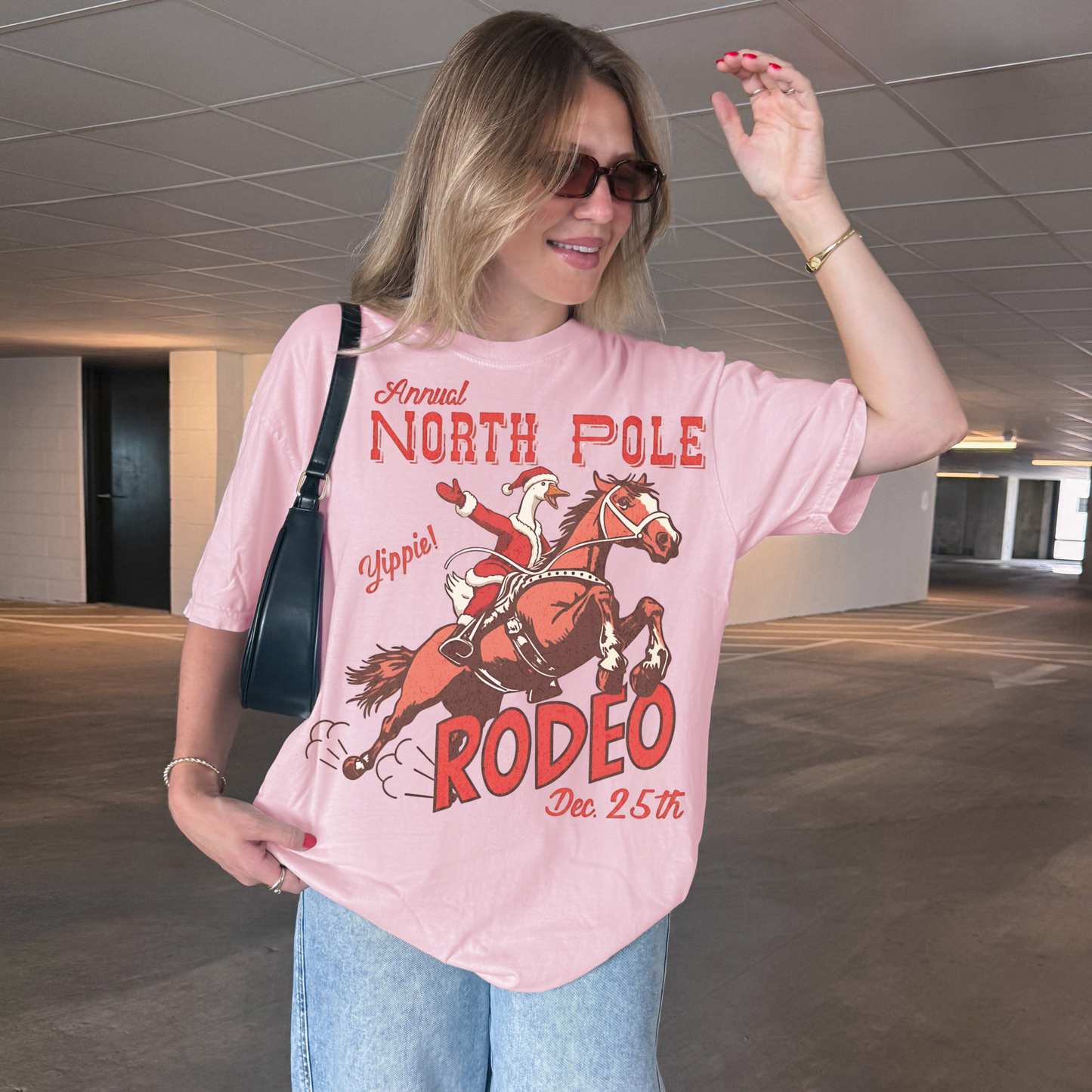 Silly Goose North Pole Rodeo Shirt