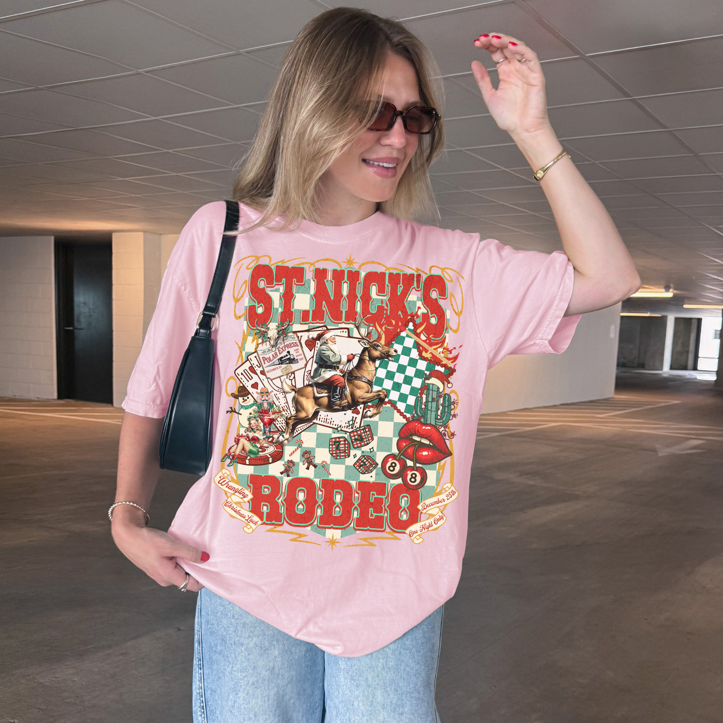 Retro St Nicks Rodeo Shirt