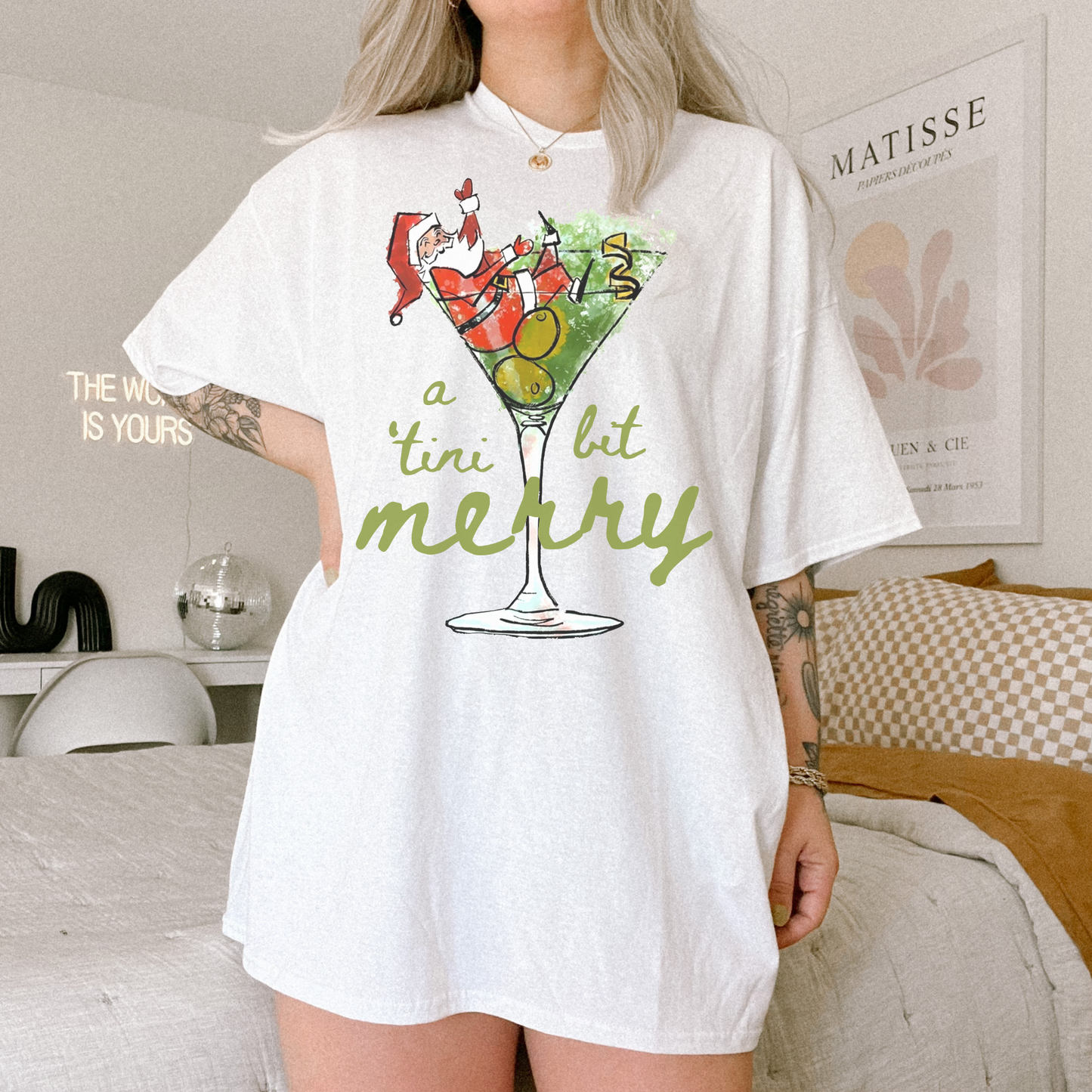 A 'Tini Bit Merry Shirt