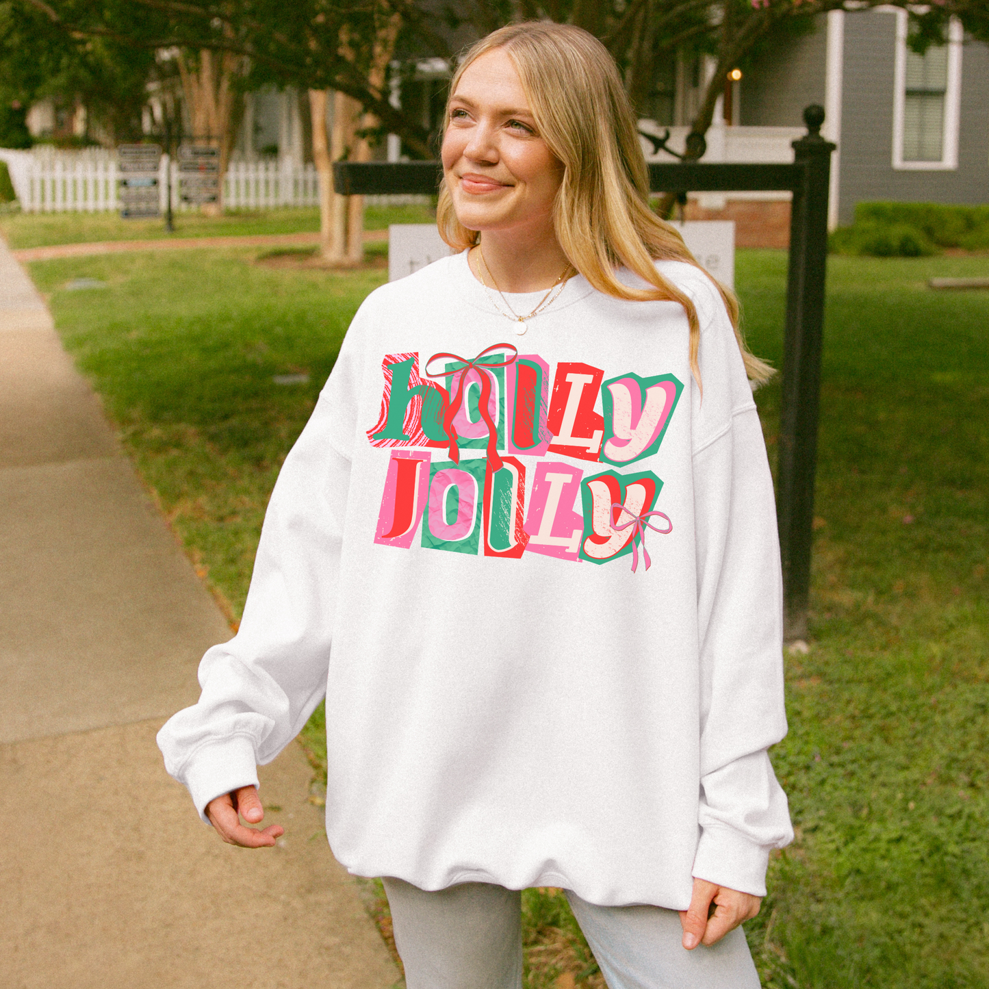 Coquette Holly Jolly Sweatshirt