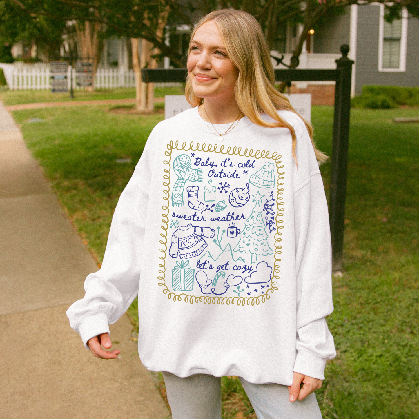 Coquette Sweater Weather Sweatshirt