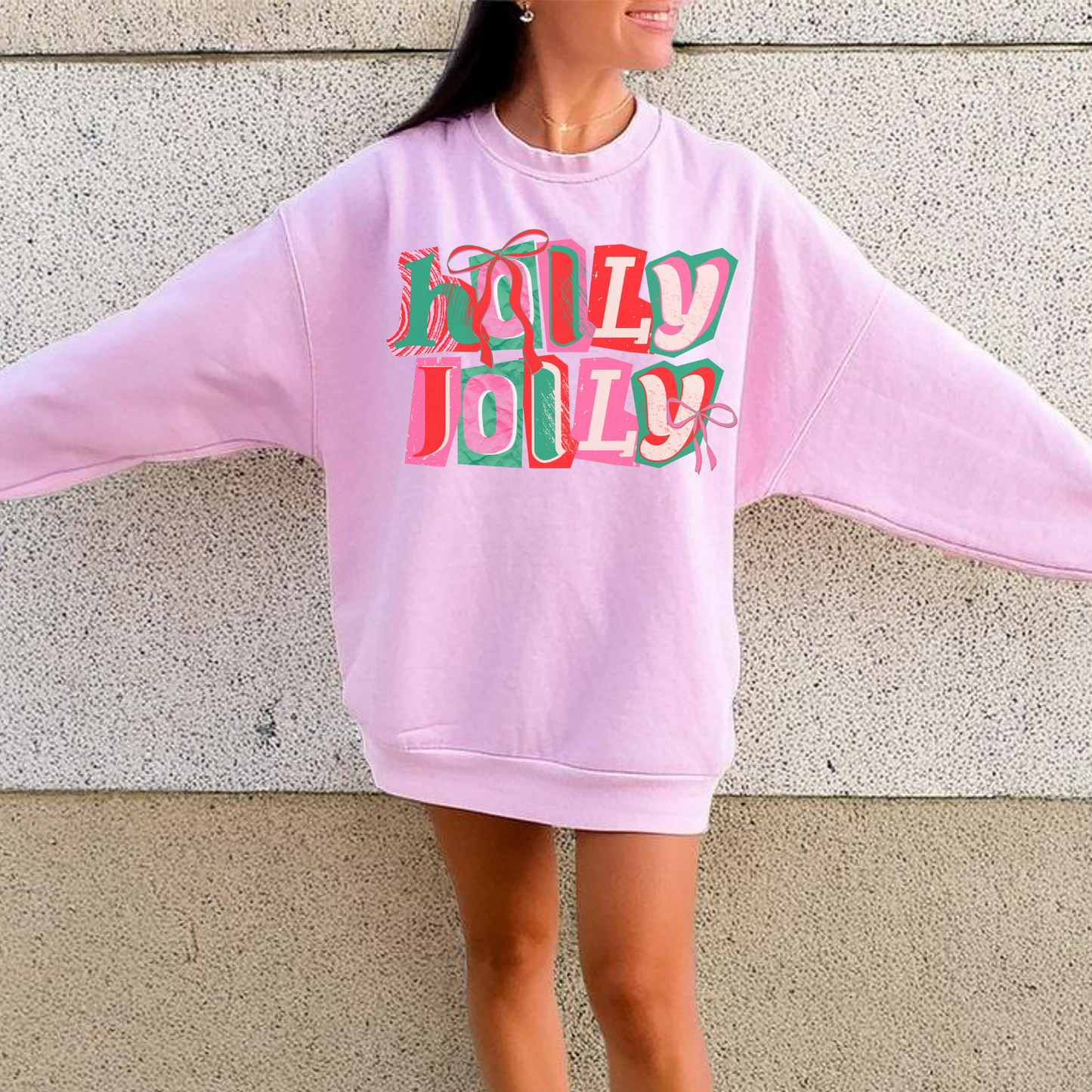 Coquette Holly Jolly Sweatshirt
