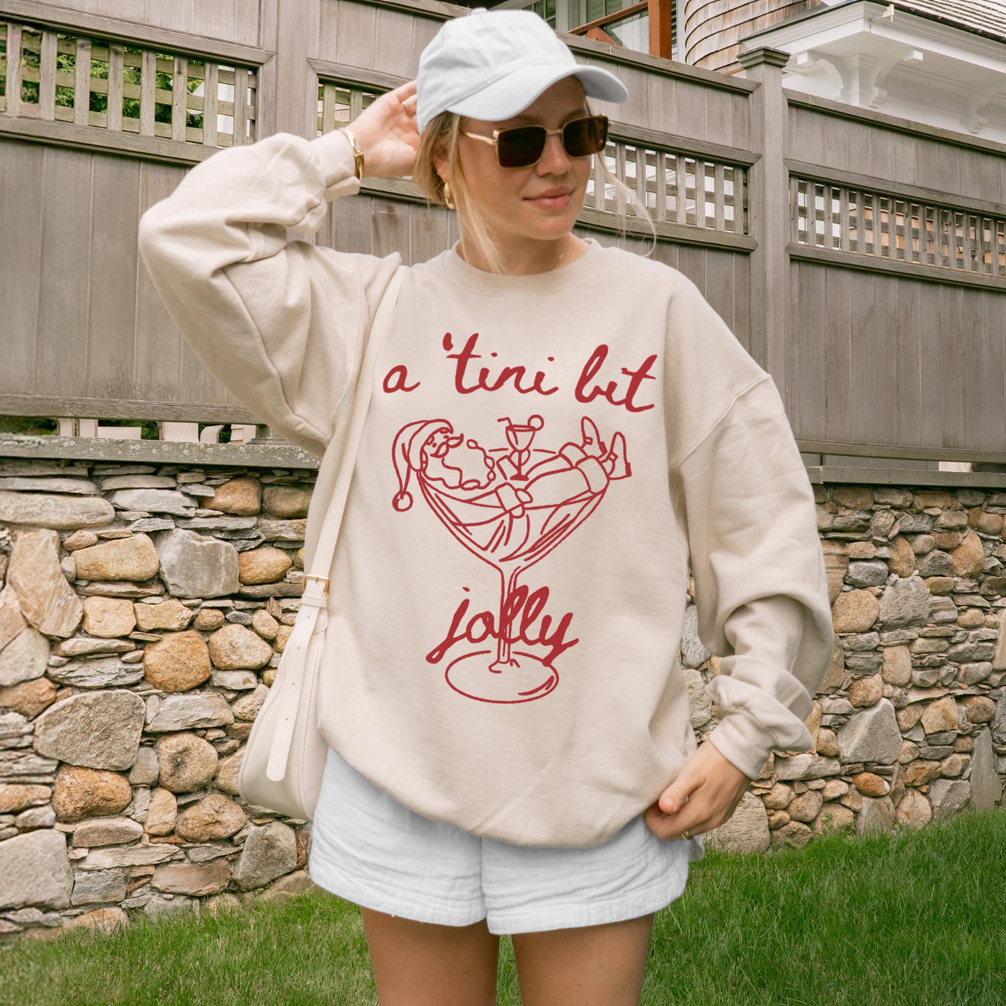 A 'Tini Bit Jolly Sweatshirt