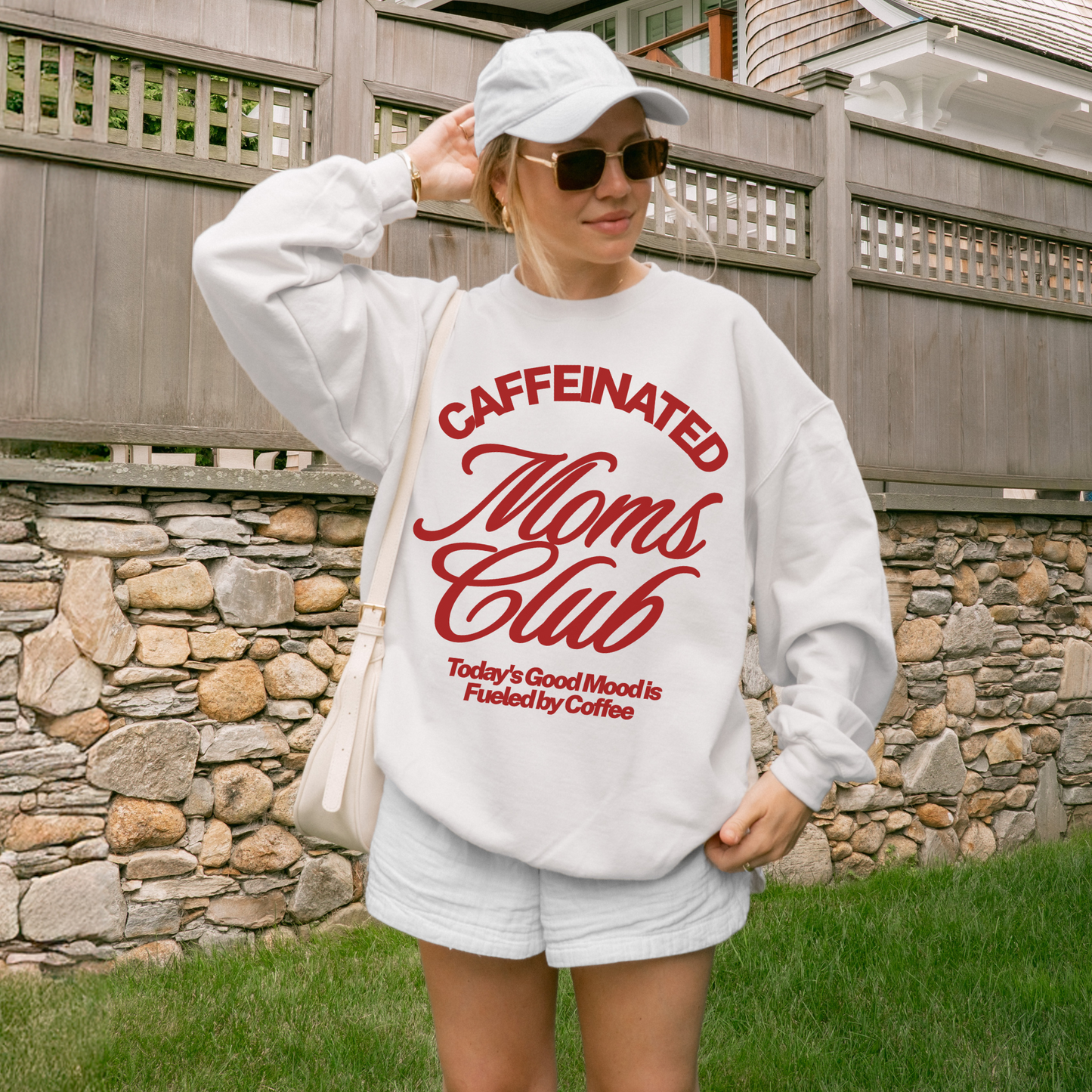 Caffeinated Moms Club Sweatshirt