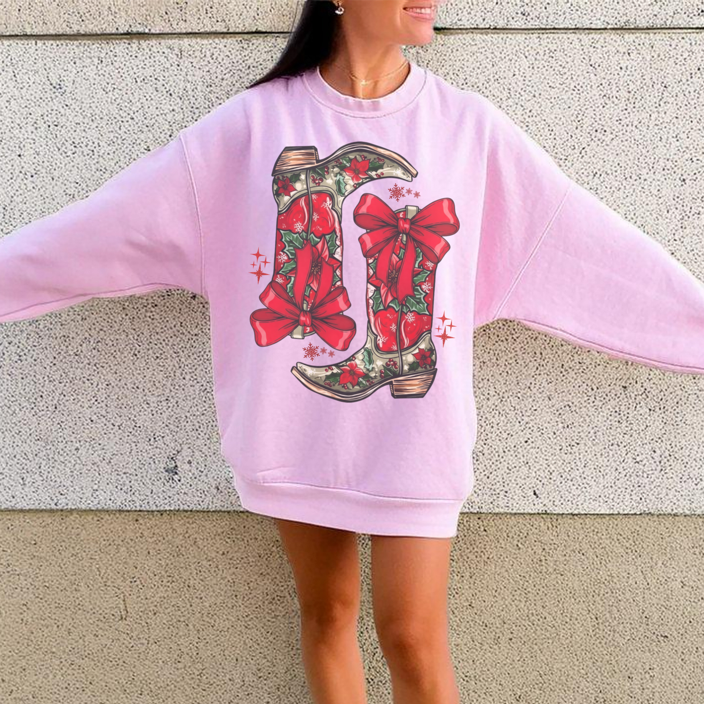Cowgirl Christmas Sweatshirt