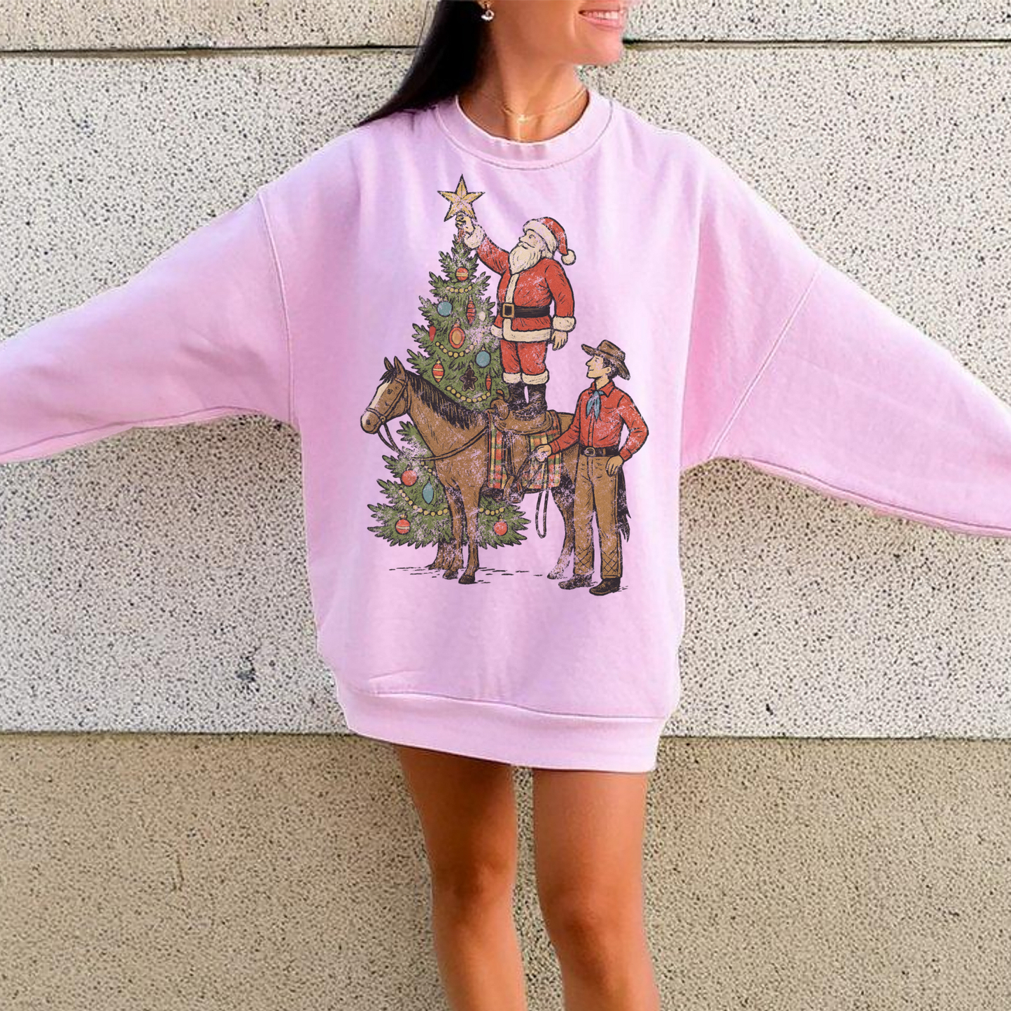 Cowboy Christmas Sweatshirt