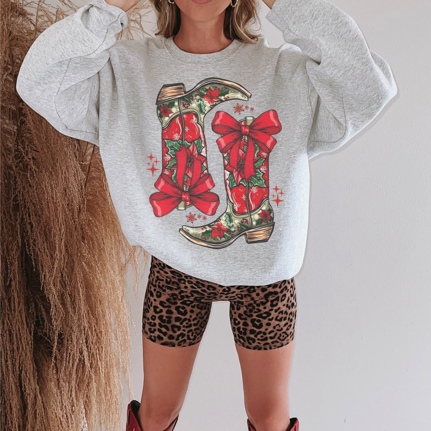Cowgirl Christmas Sweatshirt