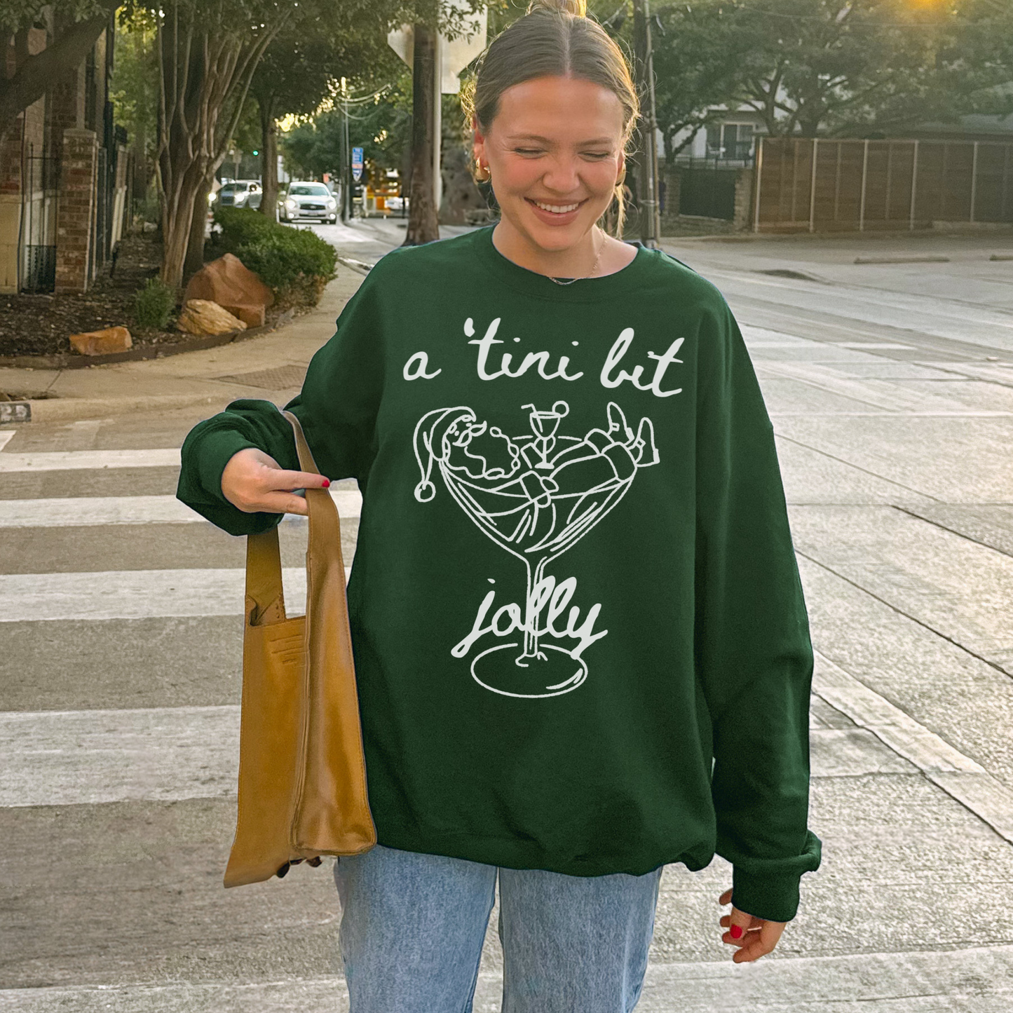 A 'Tini Bit Jolly Sweatshirt