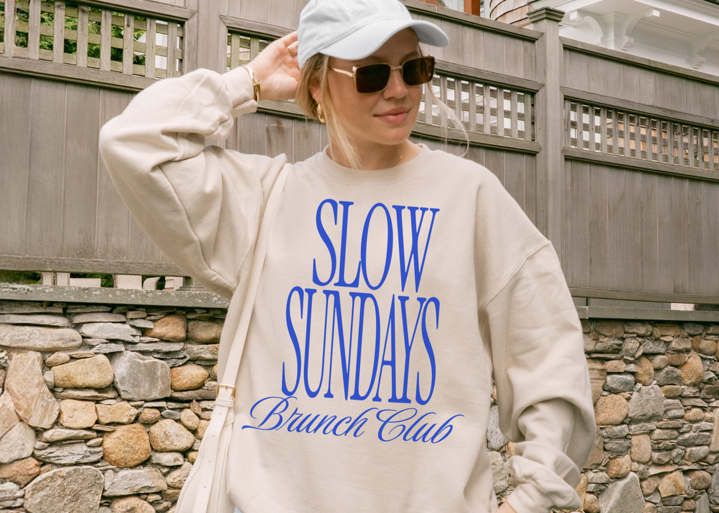 Slow Sundays Brunch Club Sweatshirt