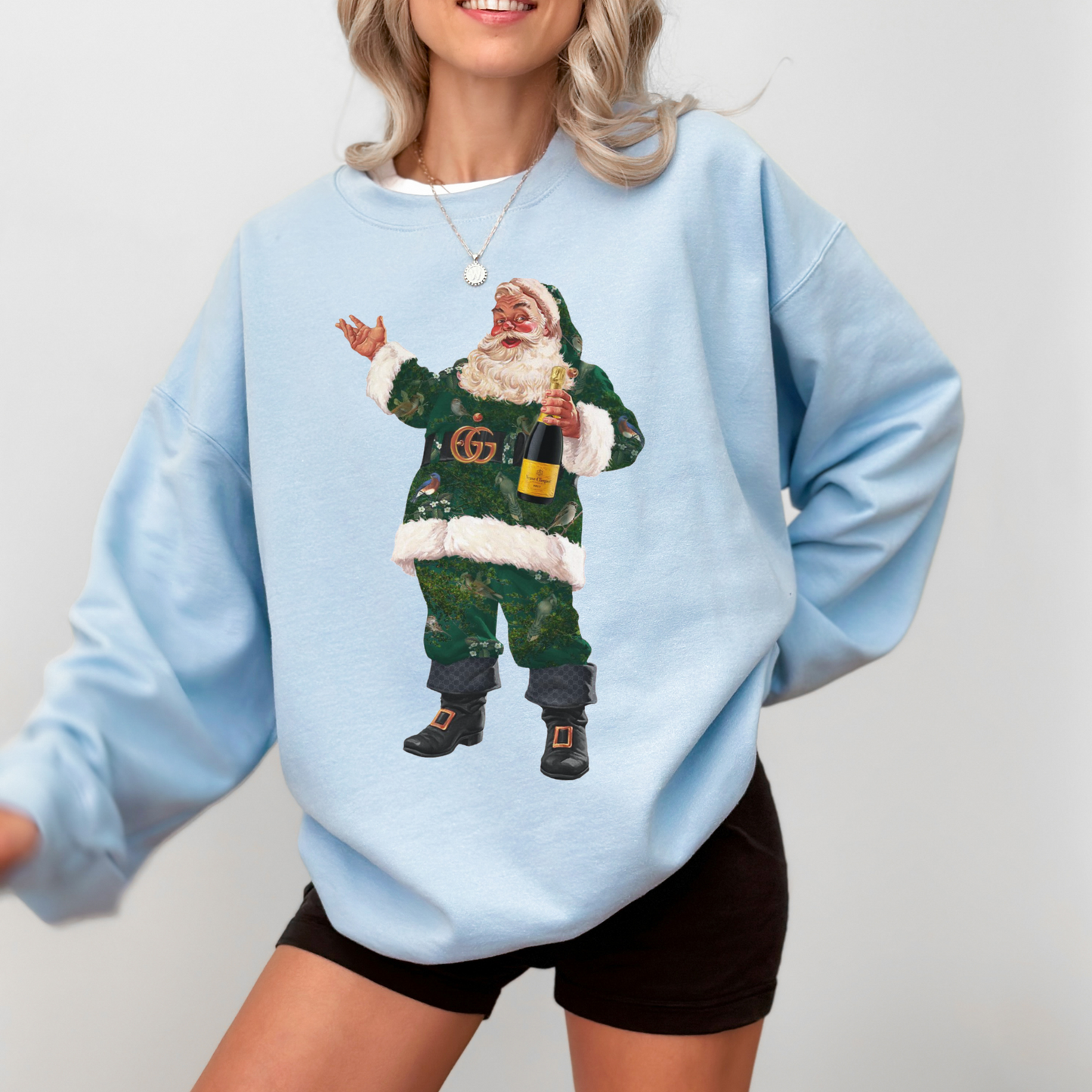 Boujee Santa Crewneck