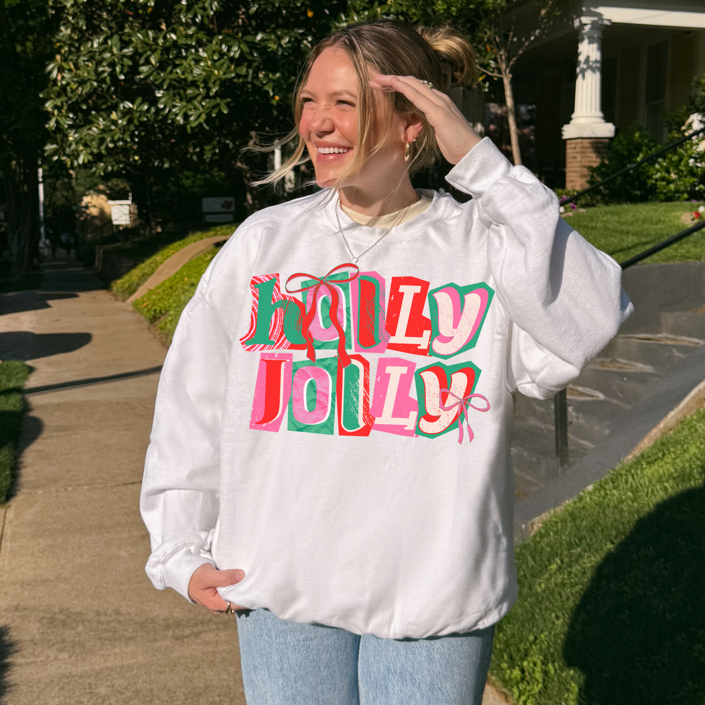 Coquette Holly Jolly Sweatshirt