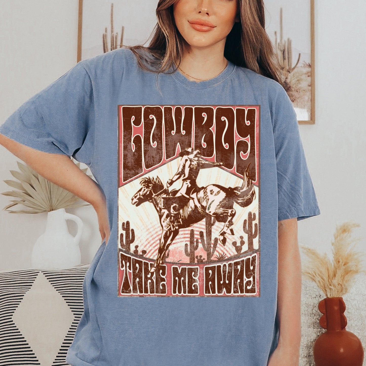 Cowboy Take Me Away Tee