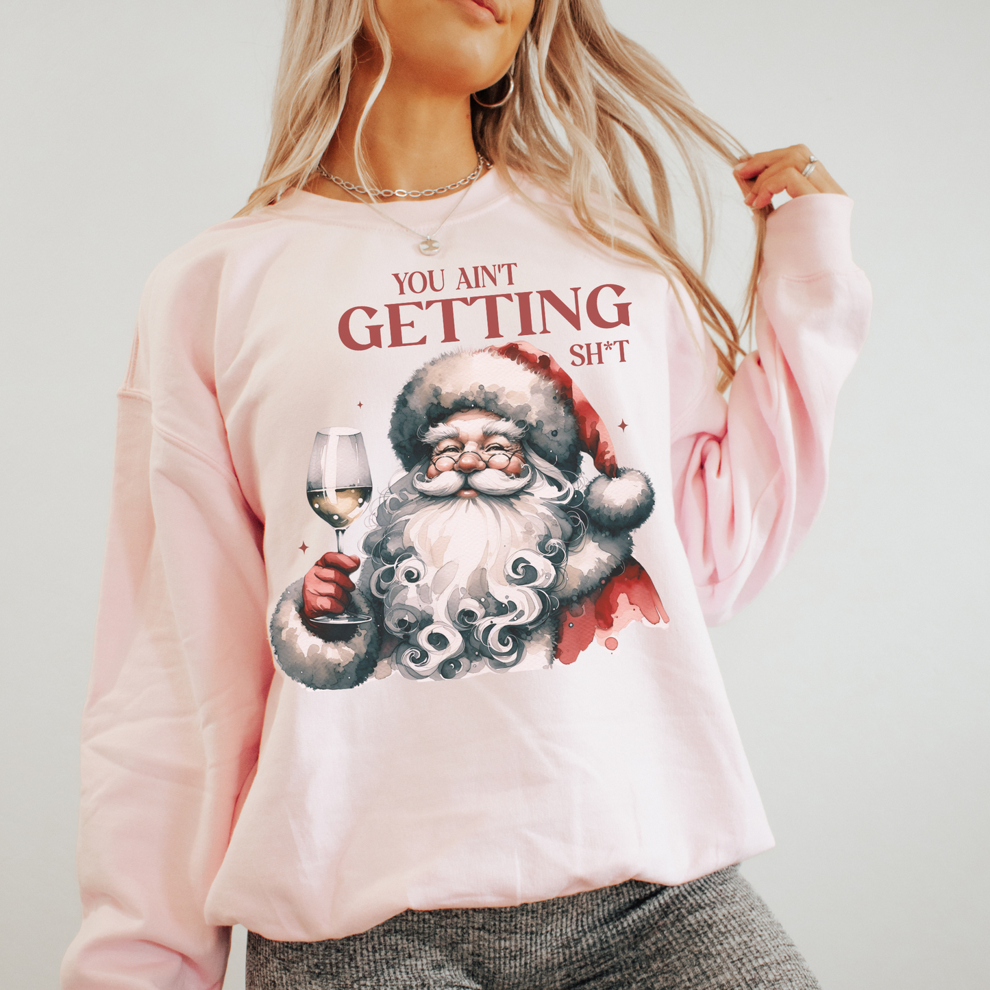 Funny Santa Crewneck