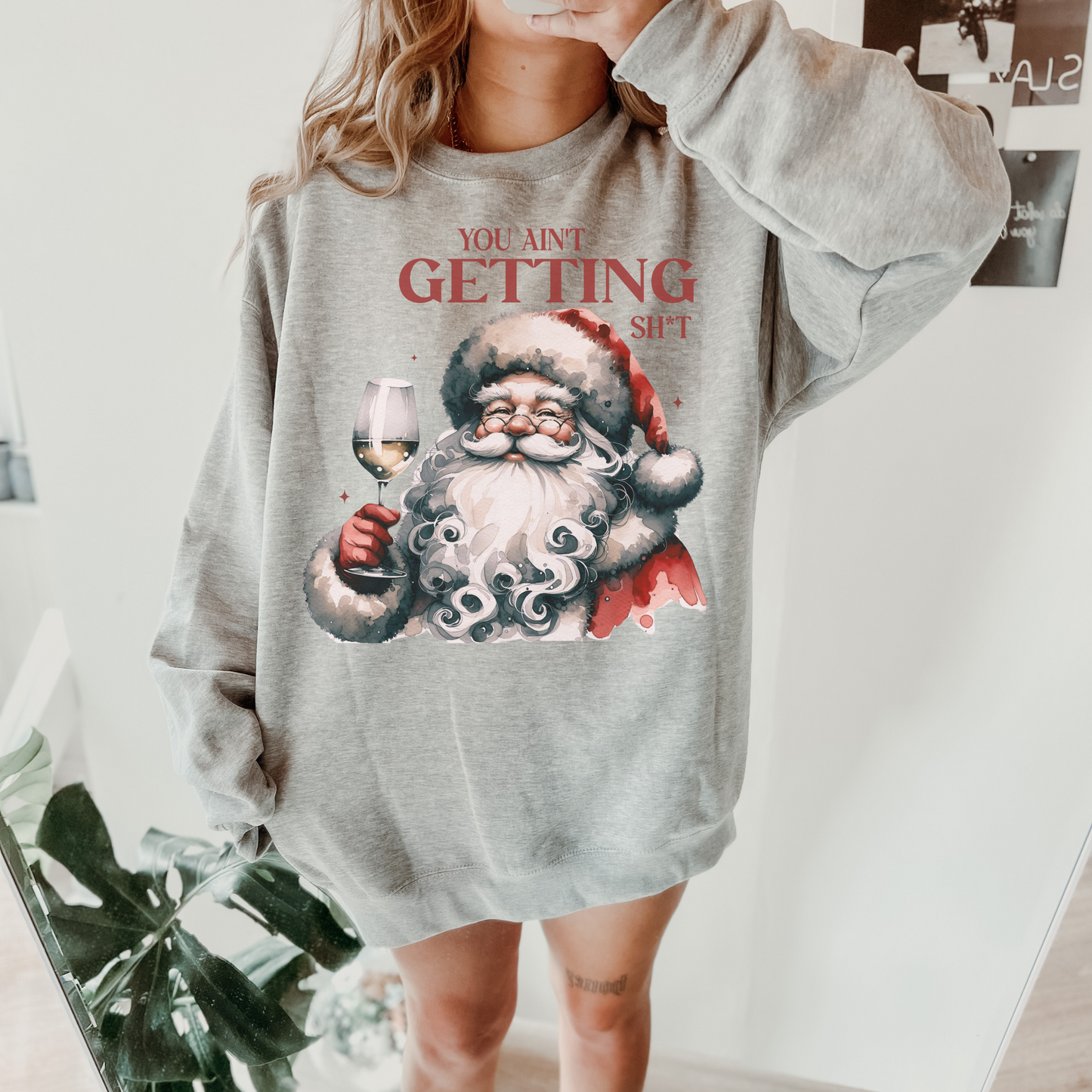 Funny Santa Crewneck