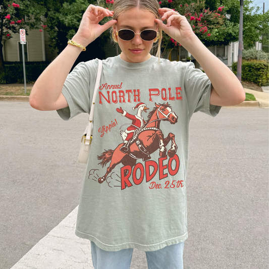 Silly Goose North Pole Rodeo Shirt