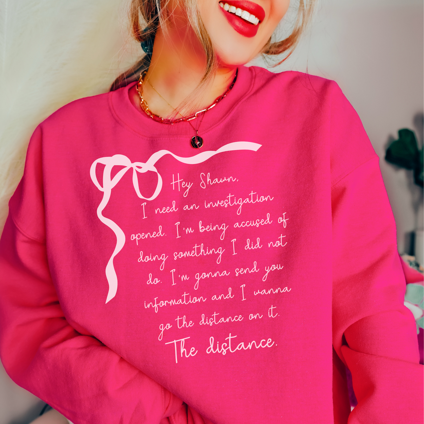 Lisa Barlow "The Distance" Crewneck