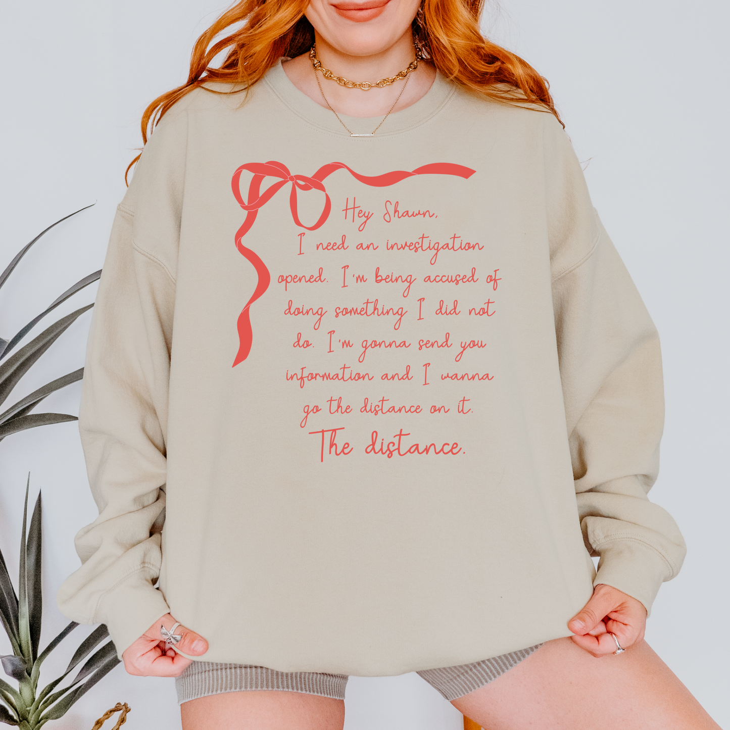 Lisa Barlow "The Distance" Crewneck