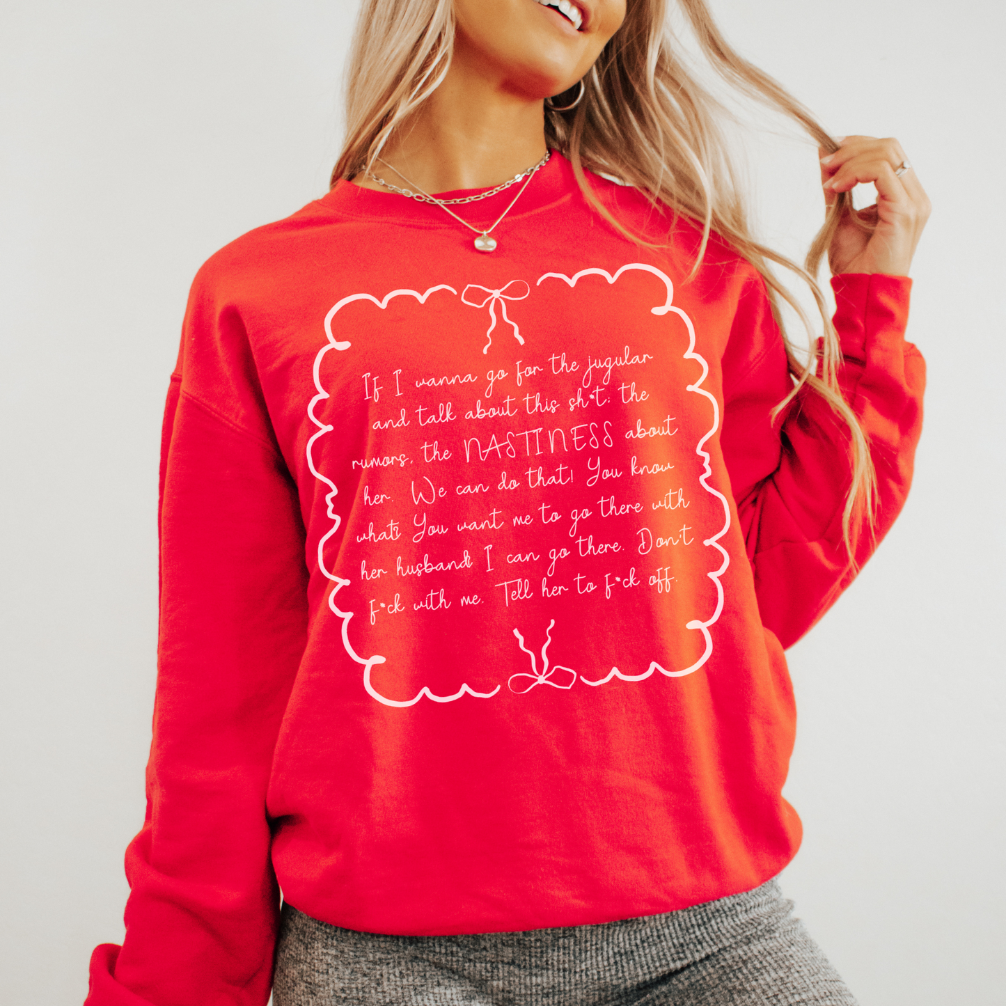 Meredith Marks "The Rumors" Crewneck