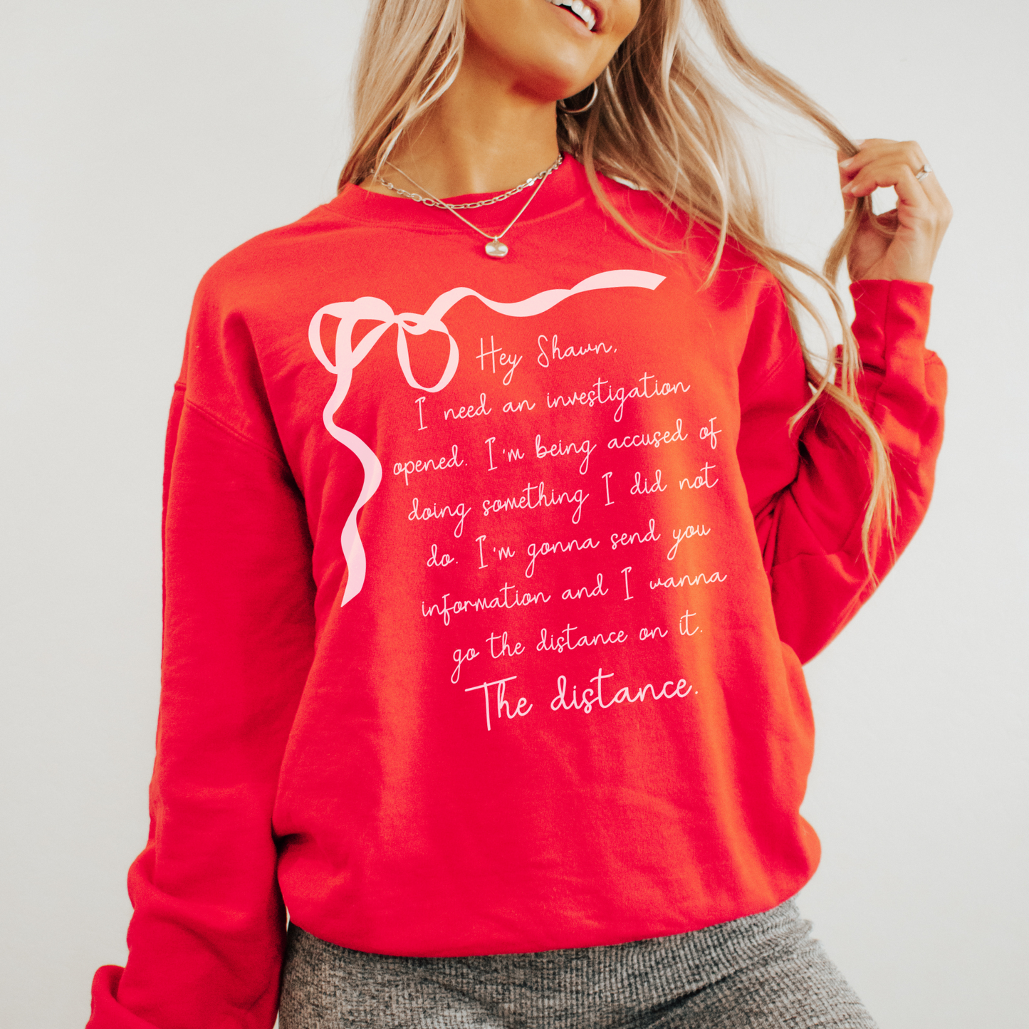 Lisa Barlow "The Distance" Crewneck